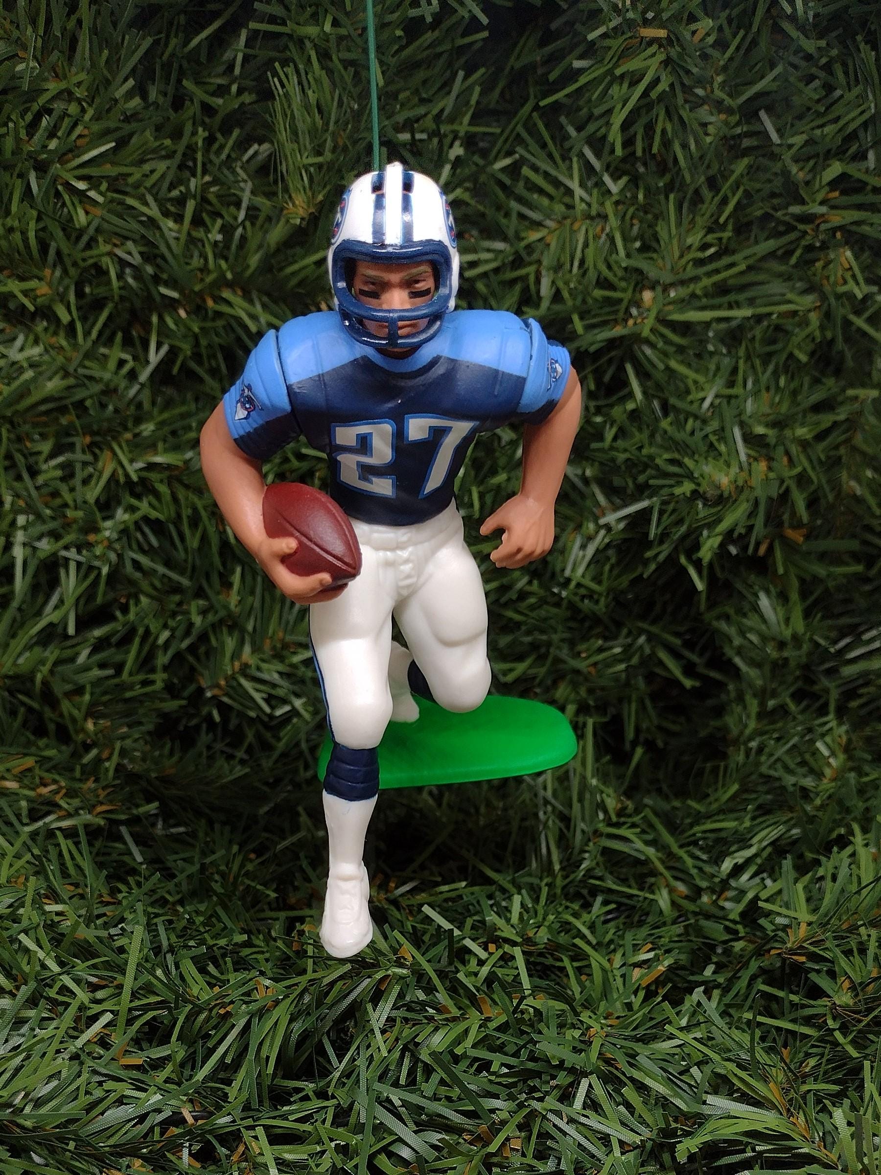 Eddie George TENNESSEE TITANS Christmas tree ornament xmas nfl football figure unique gift idea