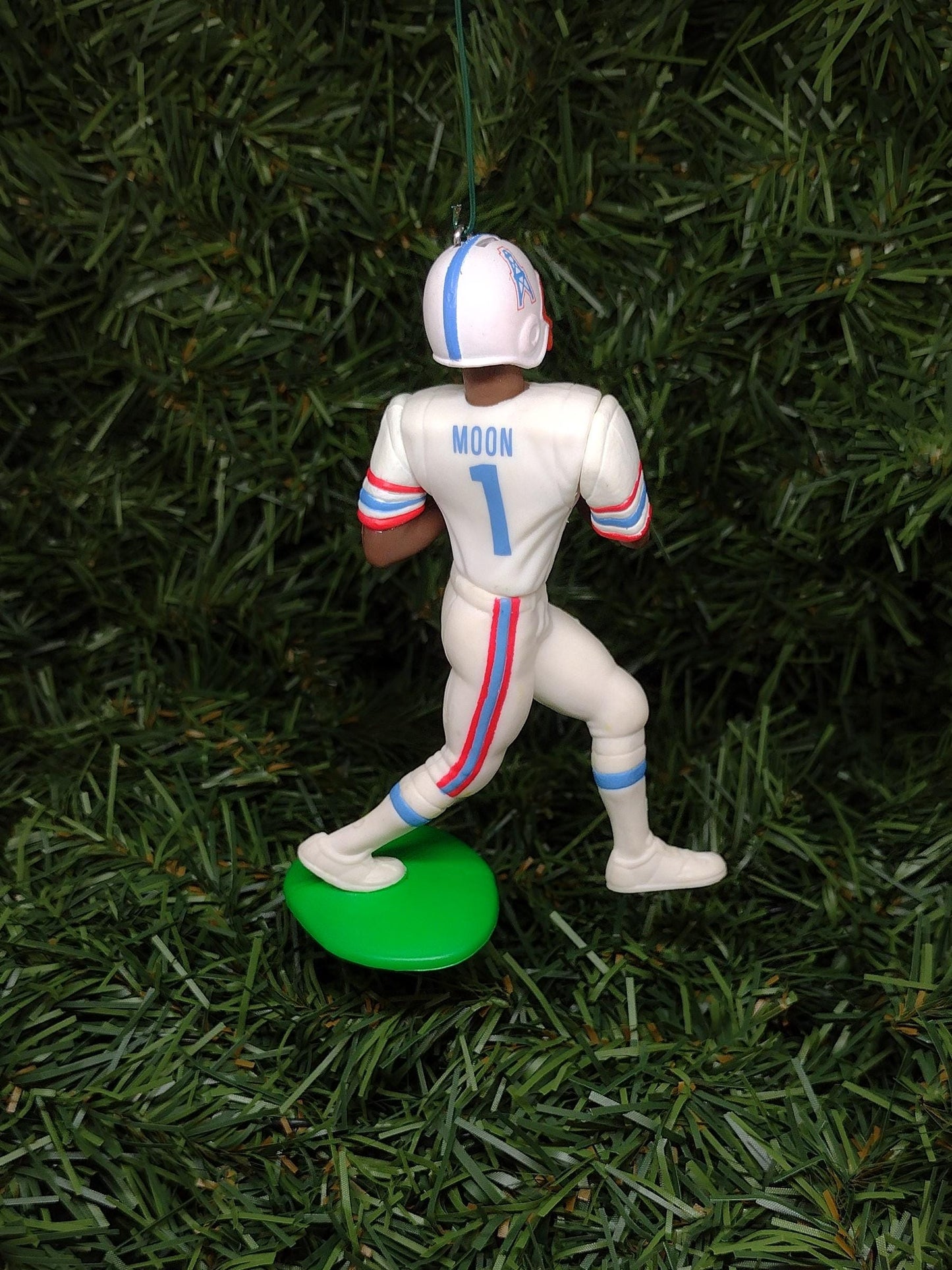 Warren Moon Houston Oilers Ornament Christmas Gift Idea Unique Xmas Tree Decoration NFL Football Figure