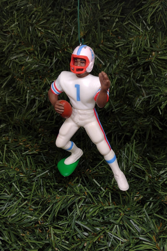 Warren Moon Houston Oilers Ornament Christmas Gift Idea Unique Xmas Tree Decoration NFL Football Figure