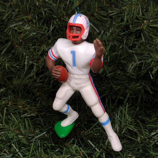 Warren Moon Houston Oilers Ornament Christmas Gift NFL Football Figure
