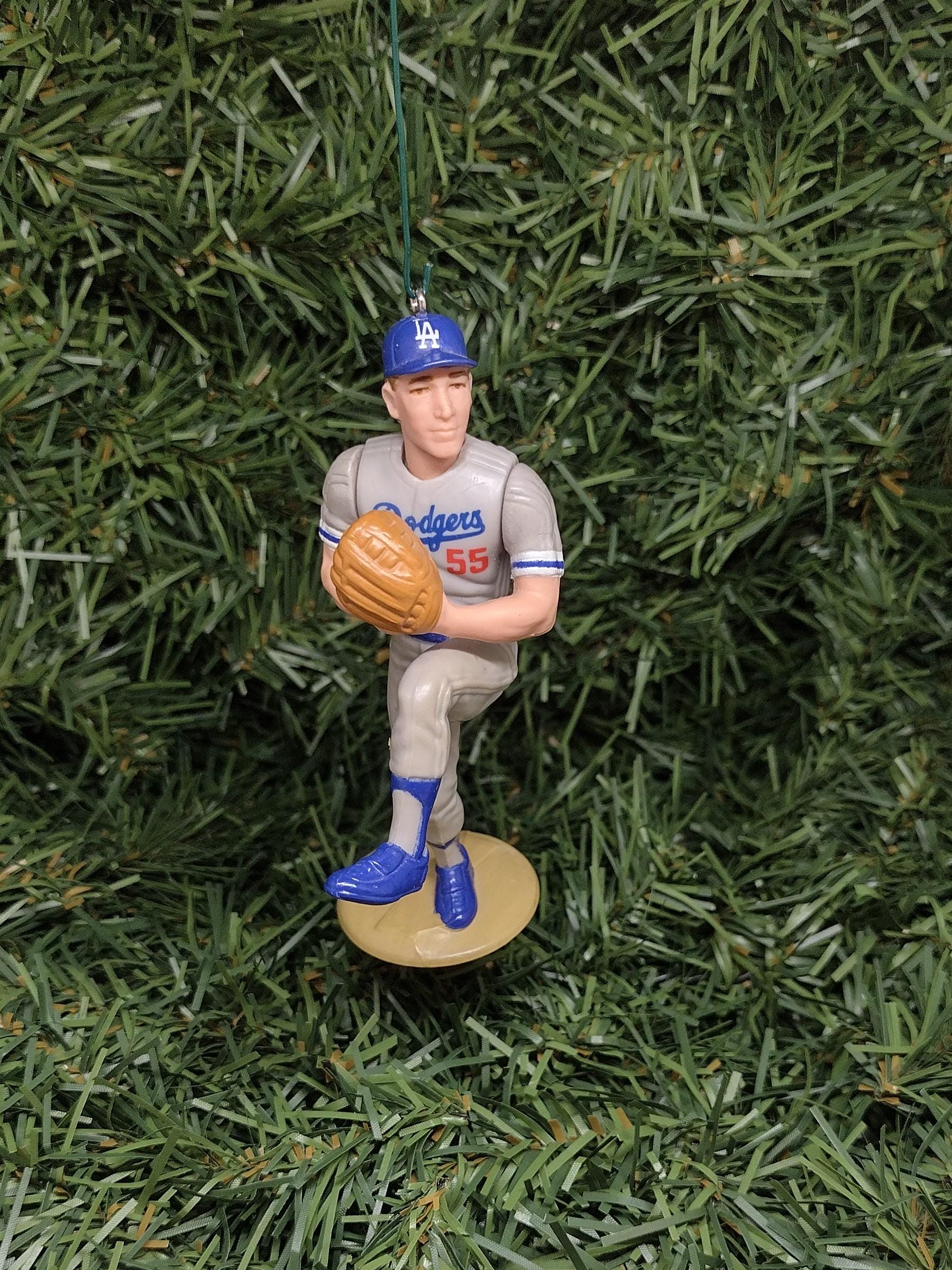 LOS ANGELES DODGERS Ornaments Christmas Tree Decoration Mike Piazza-Orel Hershiser-Raul Mondesi-Hideo Nomo Mlb Baseball Unique Gift Idea