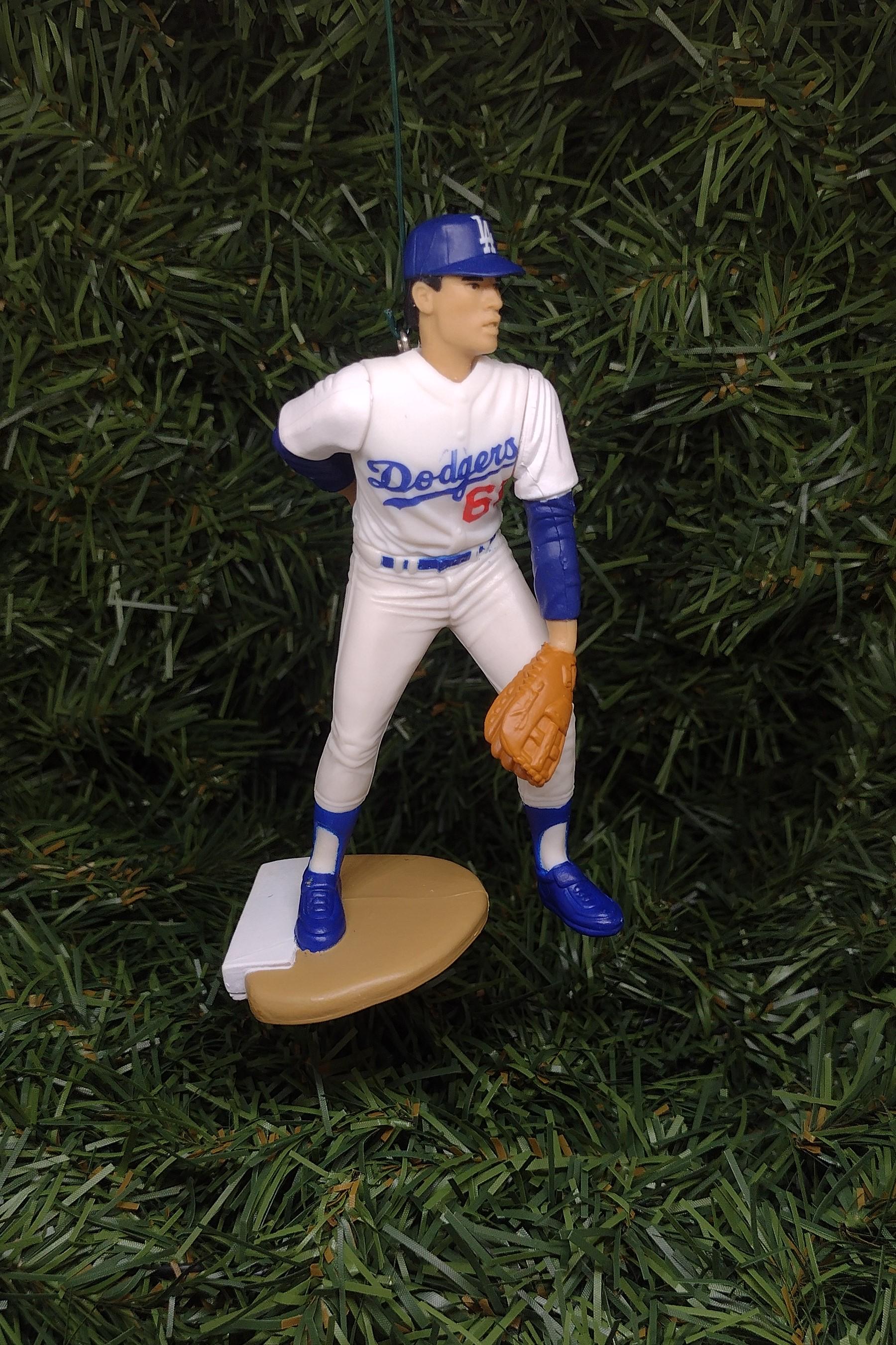 LOS ANGELES DODGERS ornaments Christmas tree decoration Mike Piazza/Darryl Strawberry/Raul Mondesi mlb baseball unique Xmas gift