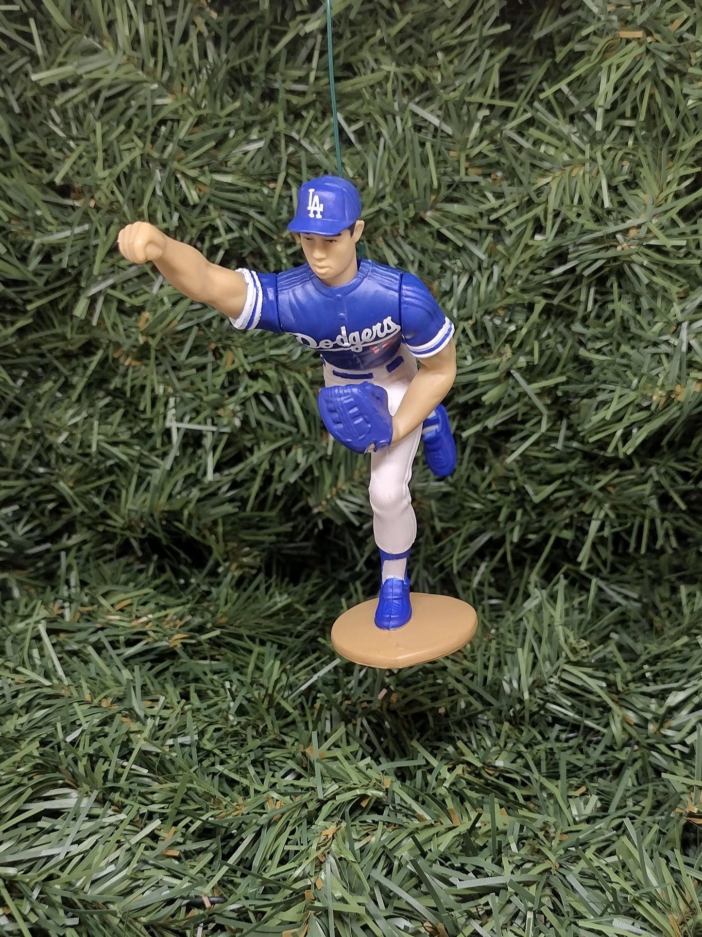 Los Angeles Dodgers Ornament Mike Piazza Christmas gift idea mlb baseball figure unique xmas tree decoration