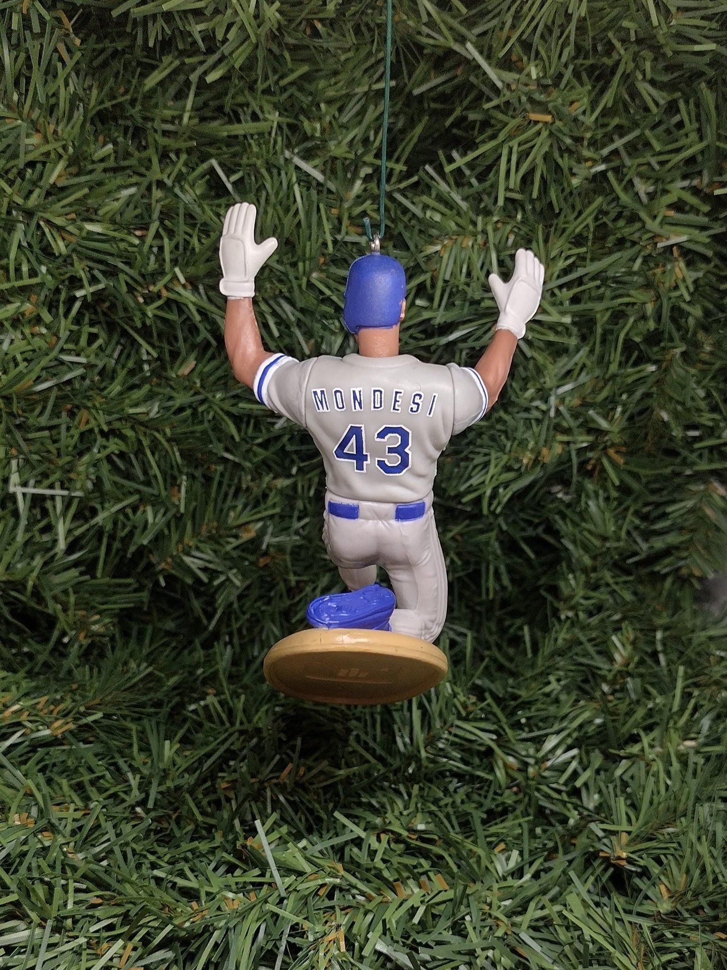 Los Angeles Dodgers Ornament Mike Piazza Christmas gift idea mlb baseball figure unique xmas tree decoration