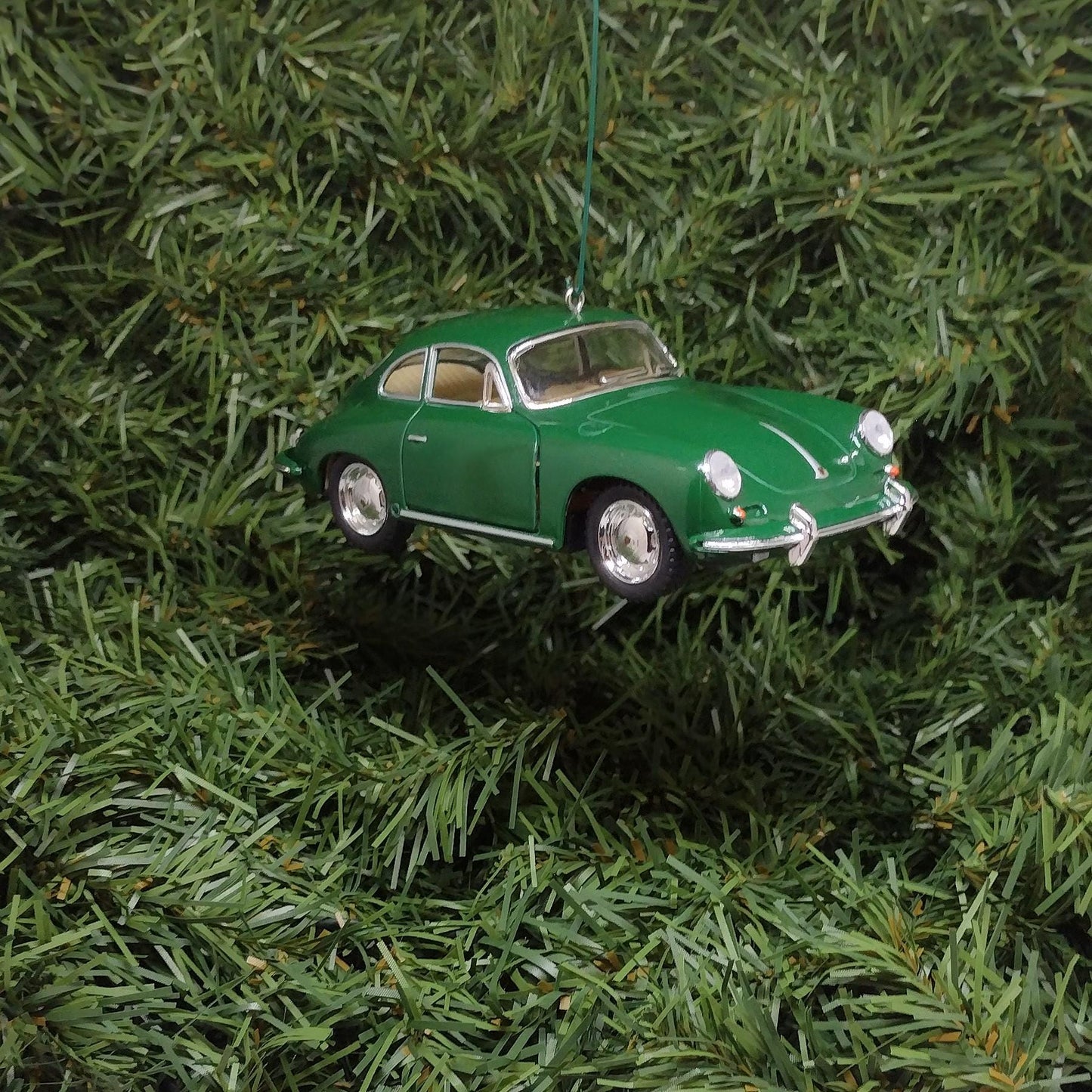 PORSCHE 356 B/C Ornament Christmas Tree Decoration Unique Gift Idea 1962-1965 Green