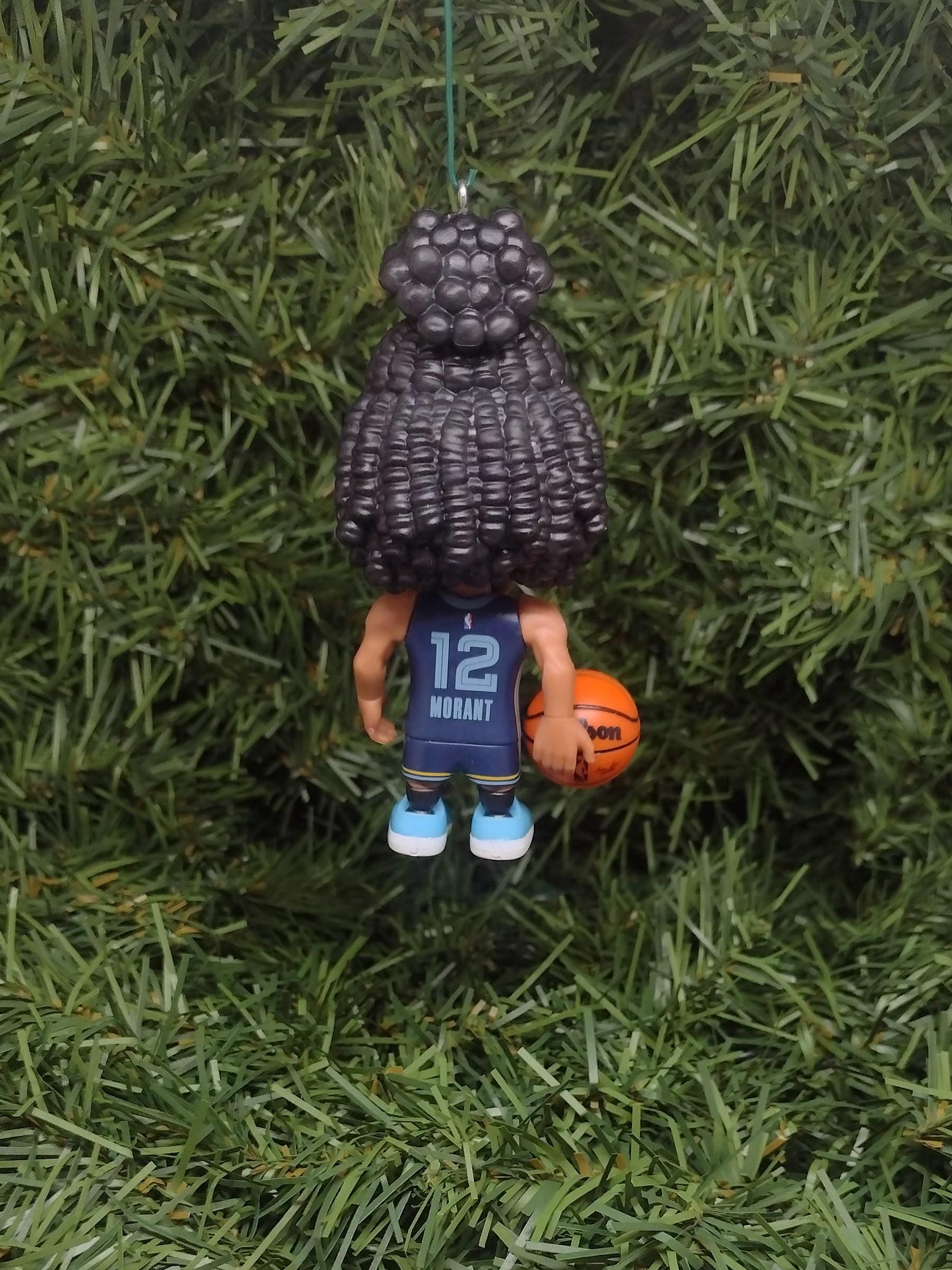 Ja Morant MEMPHIS GRIZZLIES Ornament Christmas Tree Decoration NBA basketball 3 inch