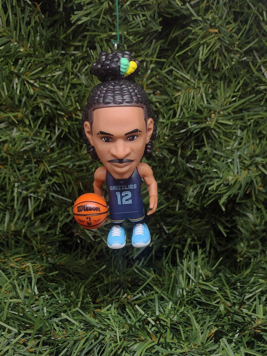 Ja Morant MEMPHIS GRIZZLIES Ornament Christmas Tree Decoration NBA basketball 3 inch