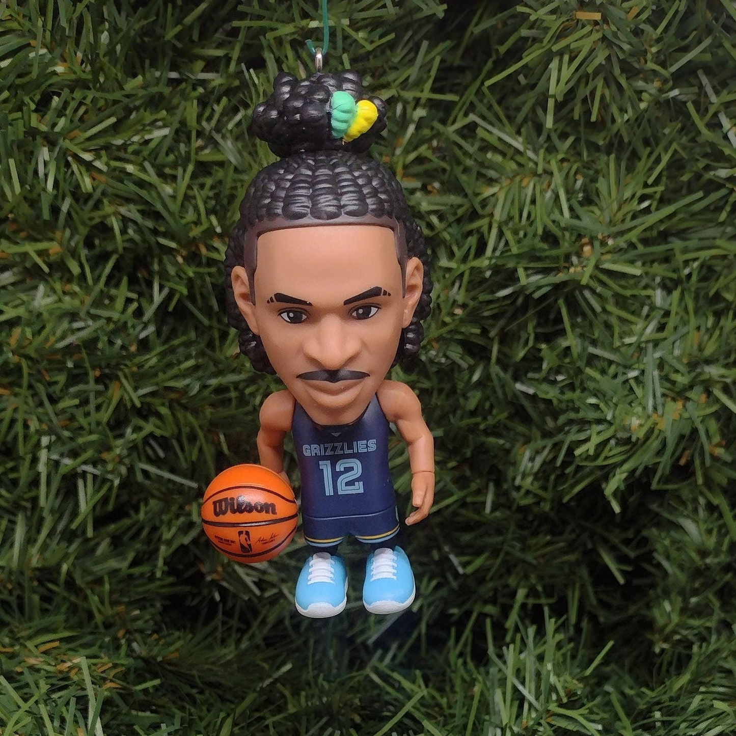 Ja Morant MEMPHIS GRIZZLIES Ornament Christmas Tree Decoration NBA basketball 3 inch