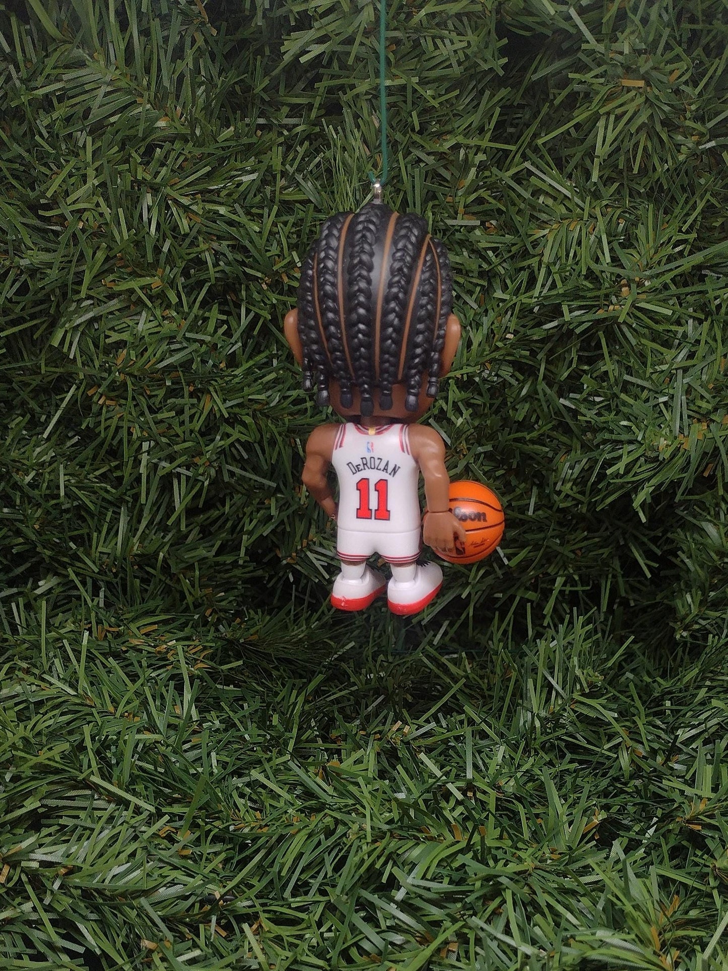 CHICAGO BULLS Ornament DeMar DeRozan Christmas Tree Decoration NBA basketball figure 3 inch