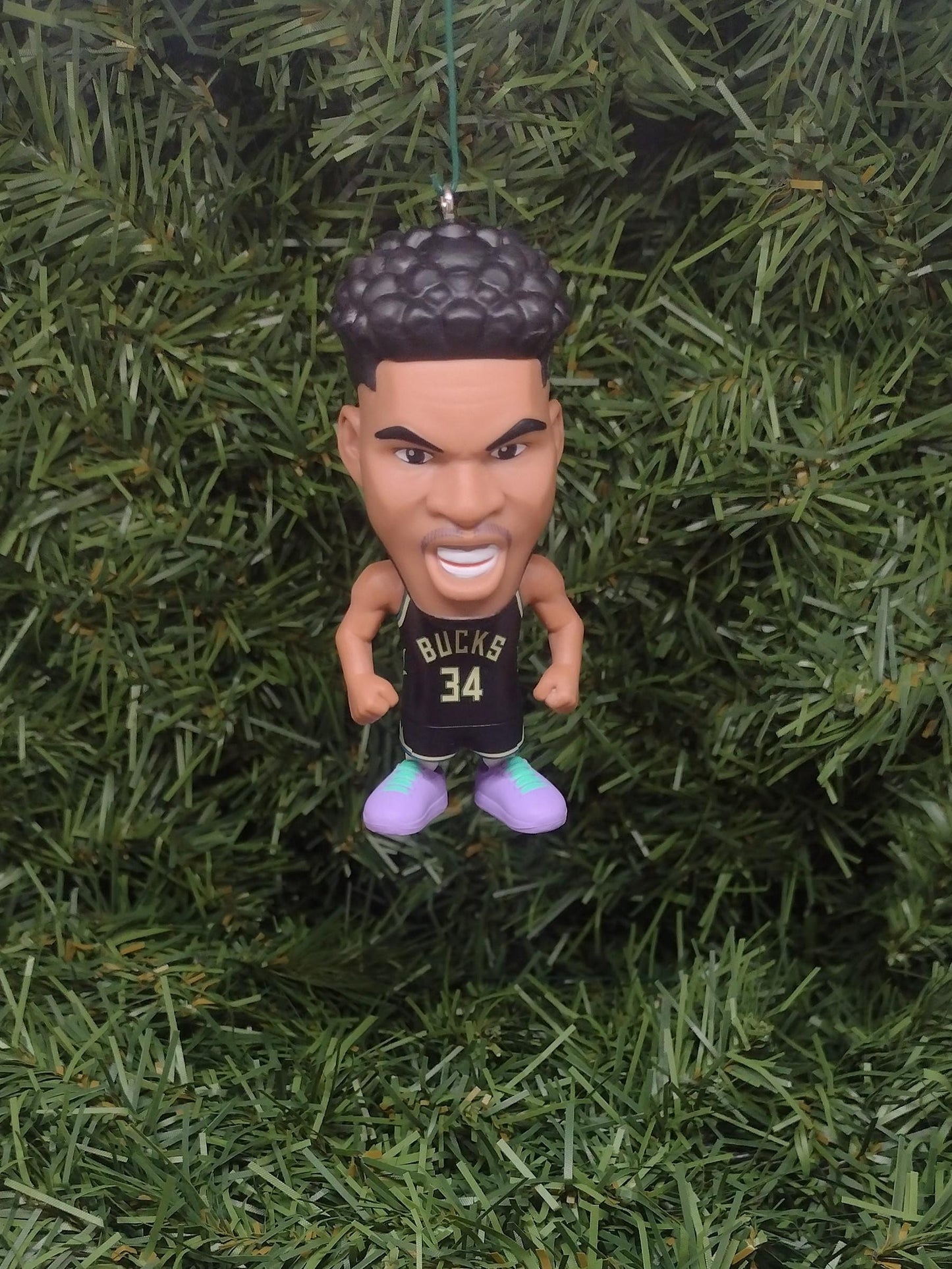 Giannis MILWAUKEE BUCKS Ornament Christmas Tree Decoration NBA basketball Antetokounmpo 3 inch