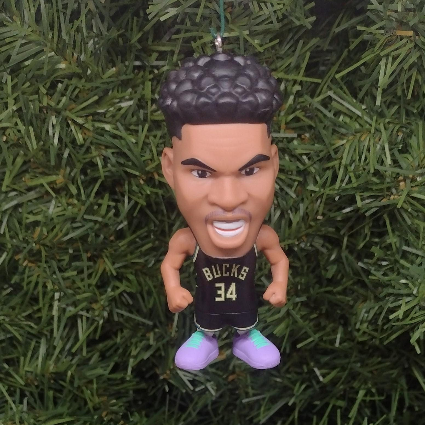 Giannis MILWAUKEE BUCKS Ornament Christmas Tree Decoration NBA basketball Antetokounmpo 3 inch
