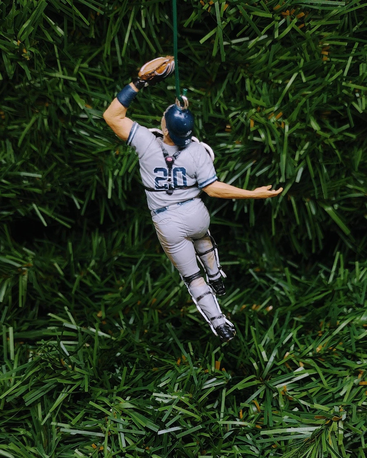 NEW YORK YANKEES Ornament Jorge Posada Christmas Tree Decoration Unique Gift Idea Mlb Baseball