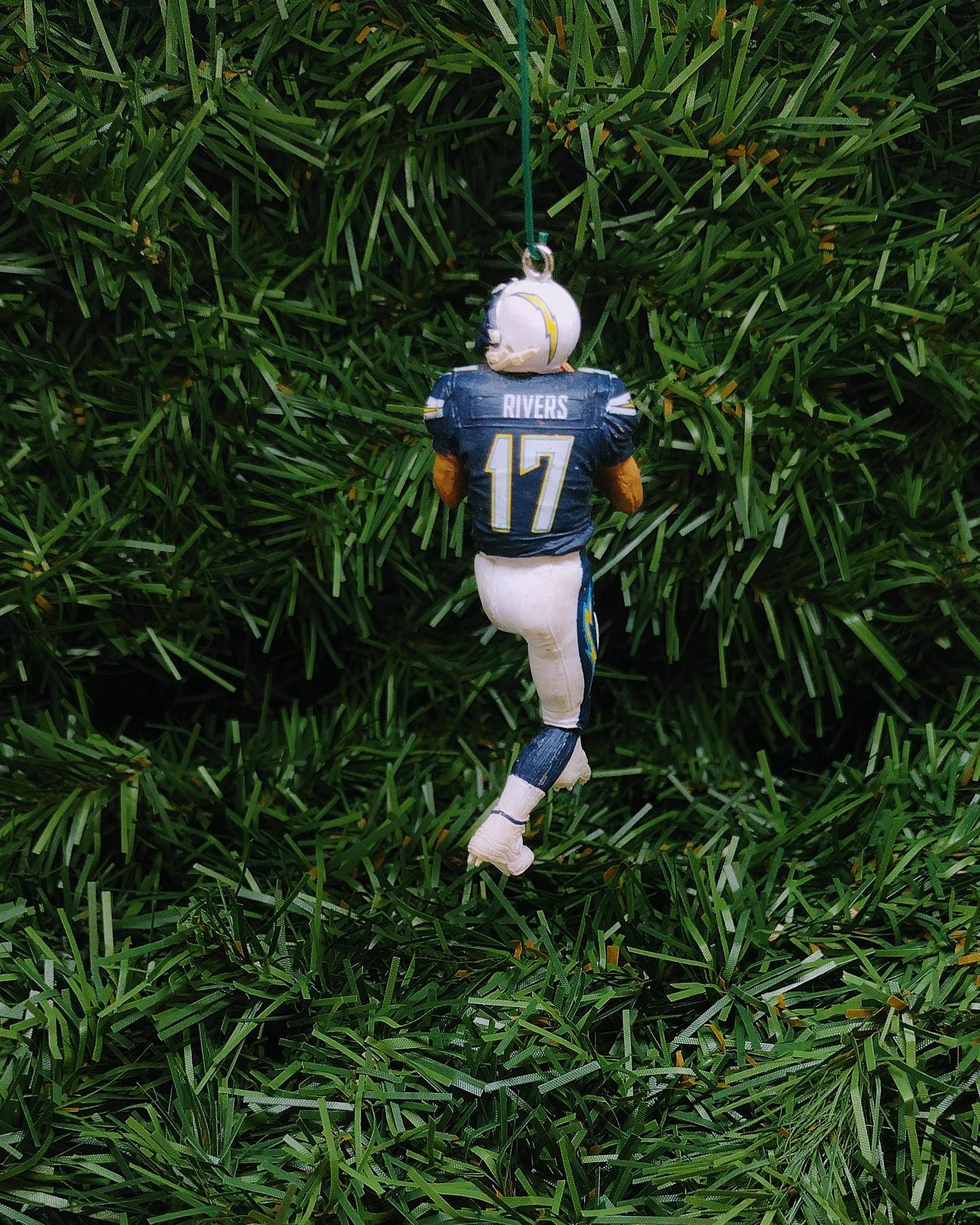 SAN DIEGO CHARGERS Ornaments Christmas Tree Decoration Ladainian Tomlinson Unique Xmas Gift Idea Los Angeles