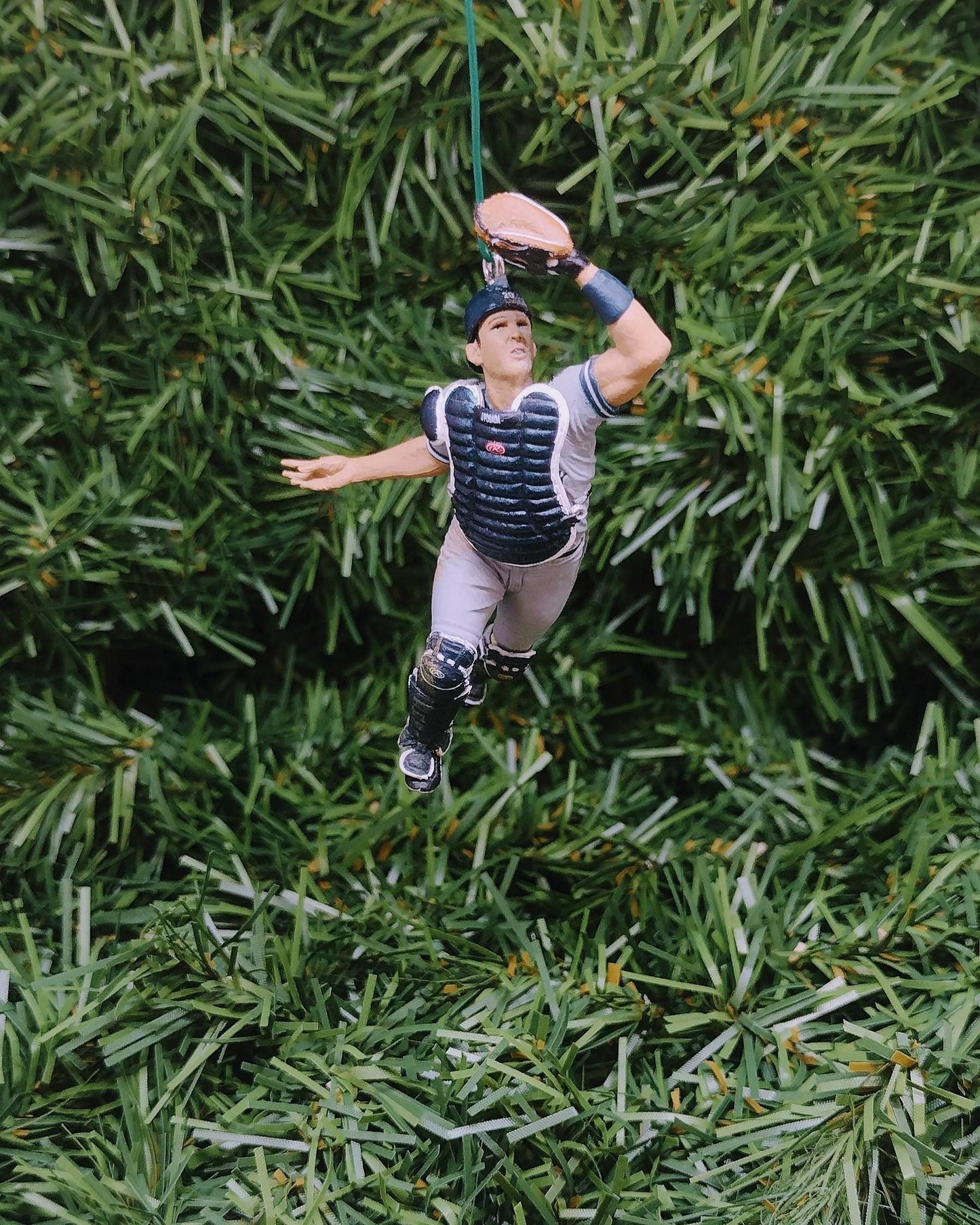 NEW YORK YANKEES Ornament Jorge Posada Christmas Tree Decoration Unique Gift Idea Mlb Baseball
