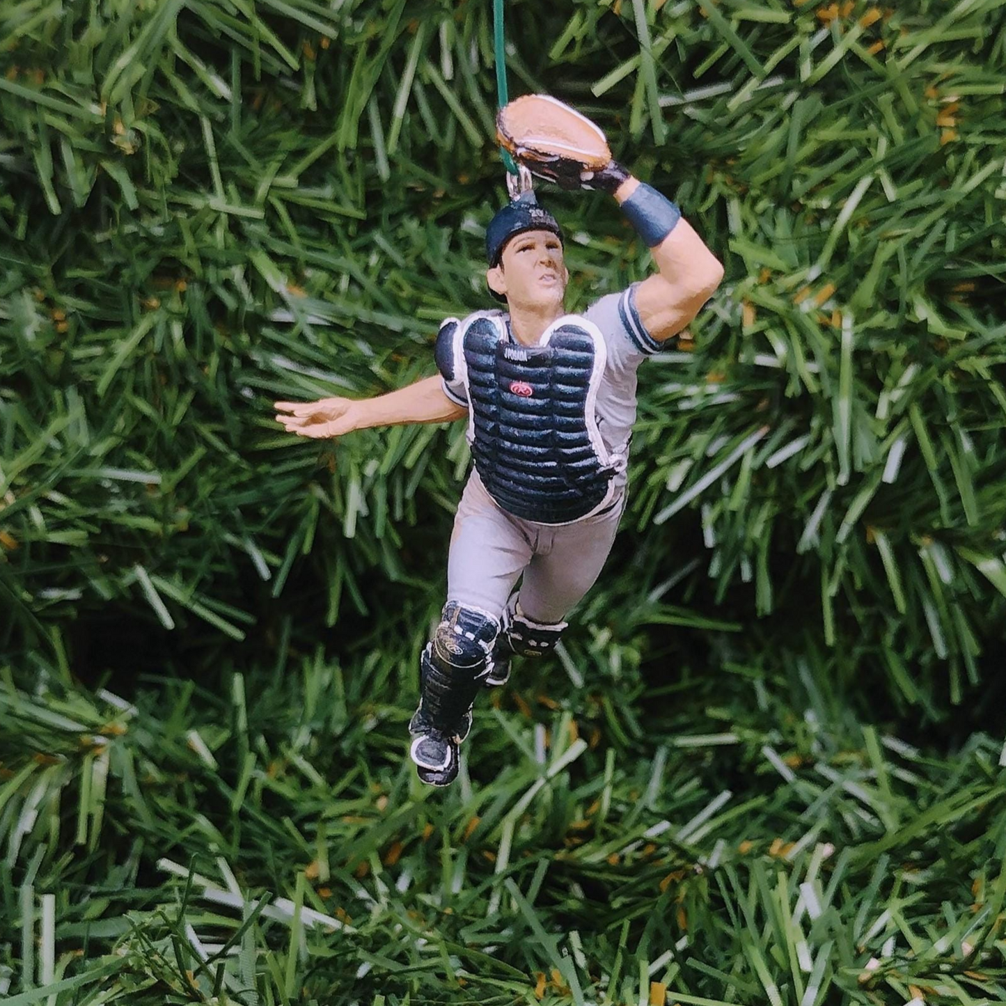 NEW YORK YANKEES Ornament Jorge Posada Christmas Tree Decoration Unique Gift Idea Mlb Baseball
