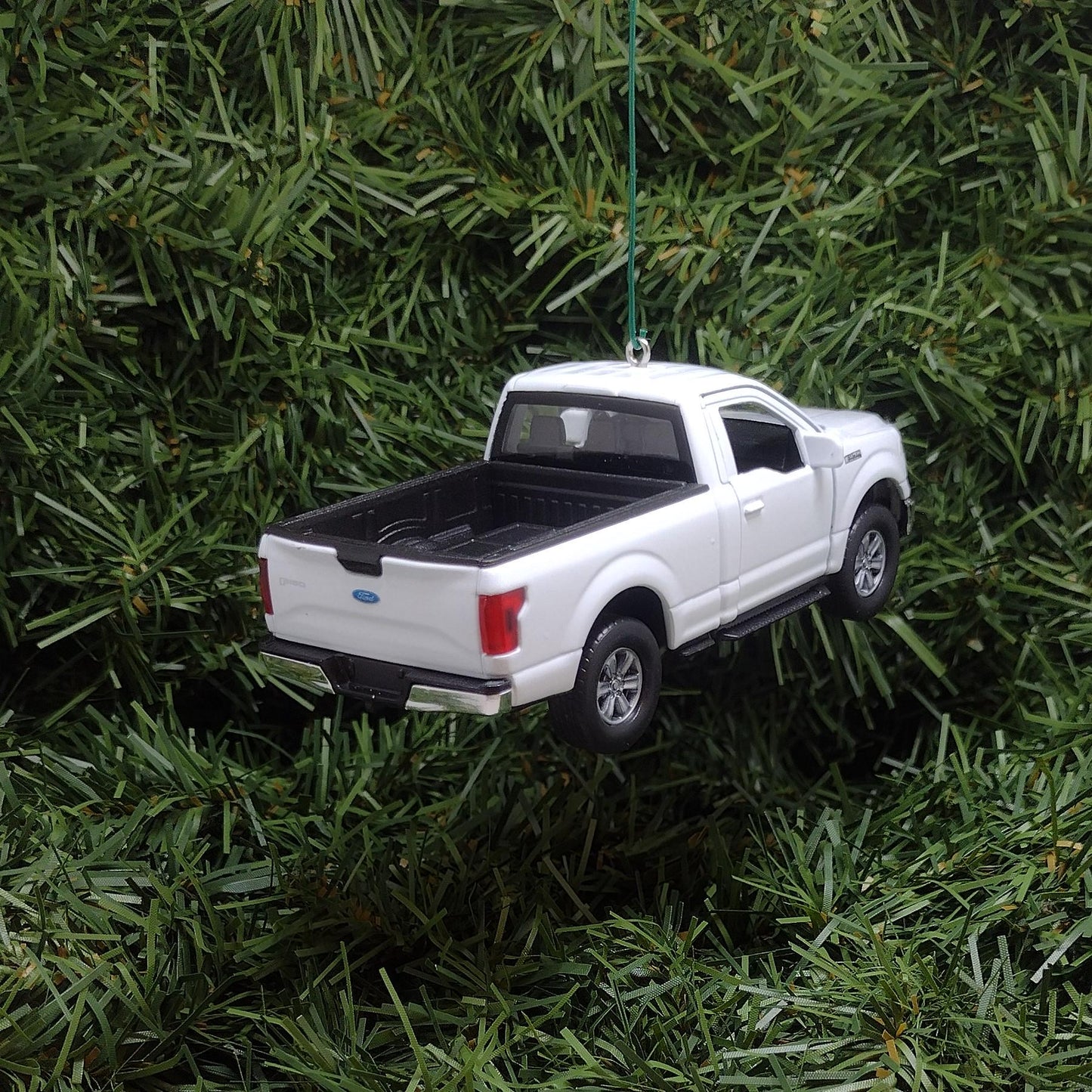 FORD F-150 Truck Ornament Christmas Tree Decoration Fun Automotive Xmas Gift Idea 5 inch 2015-2020 White Red Blue
