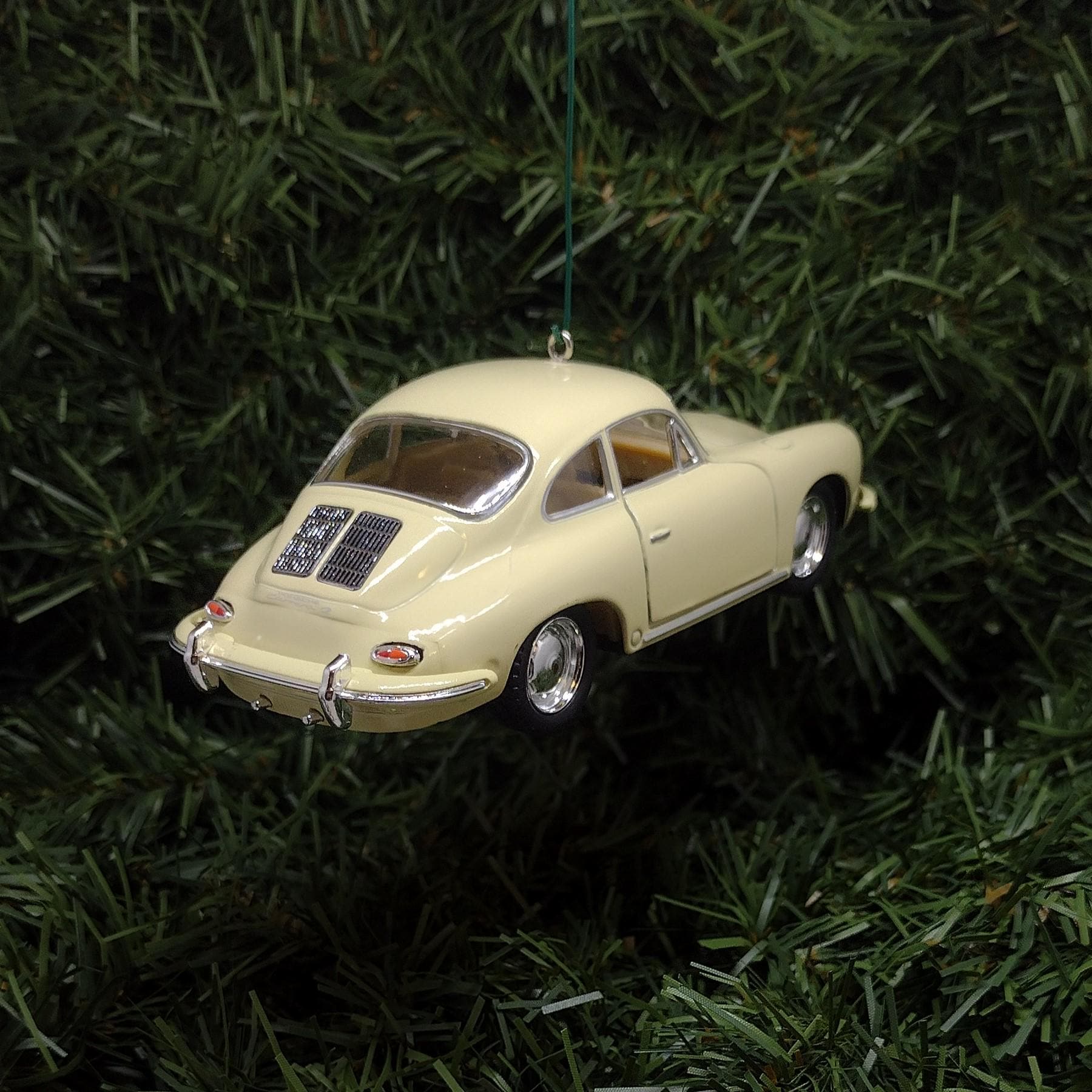 PORSCHE 356 B/C Ornament Christmas Tree Decoration Unique Gift Idea 1962-1965 Blue Cream