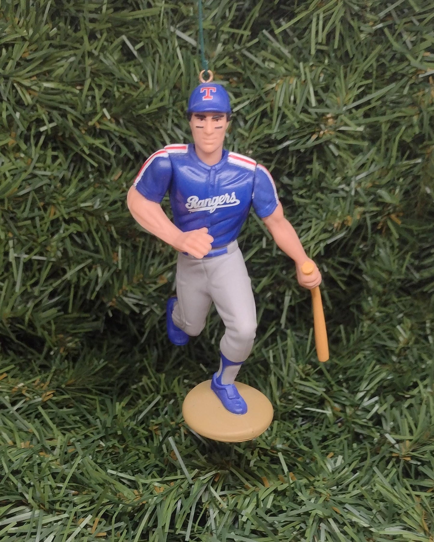 TEXAS RANGERS ornaments MLB baseball Christmas gift Juan Gonzalez/Jose Canseco/Kevin Brown unique Xmas tree decoration