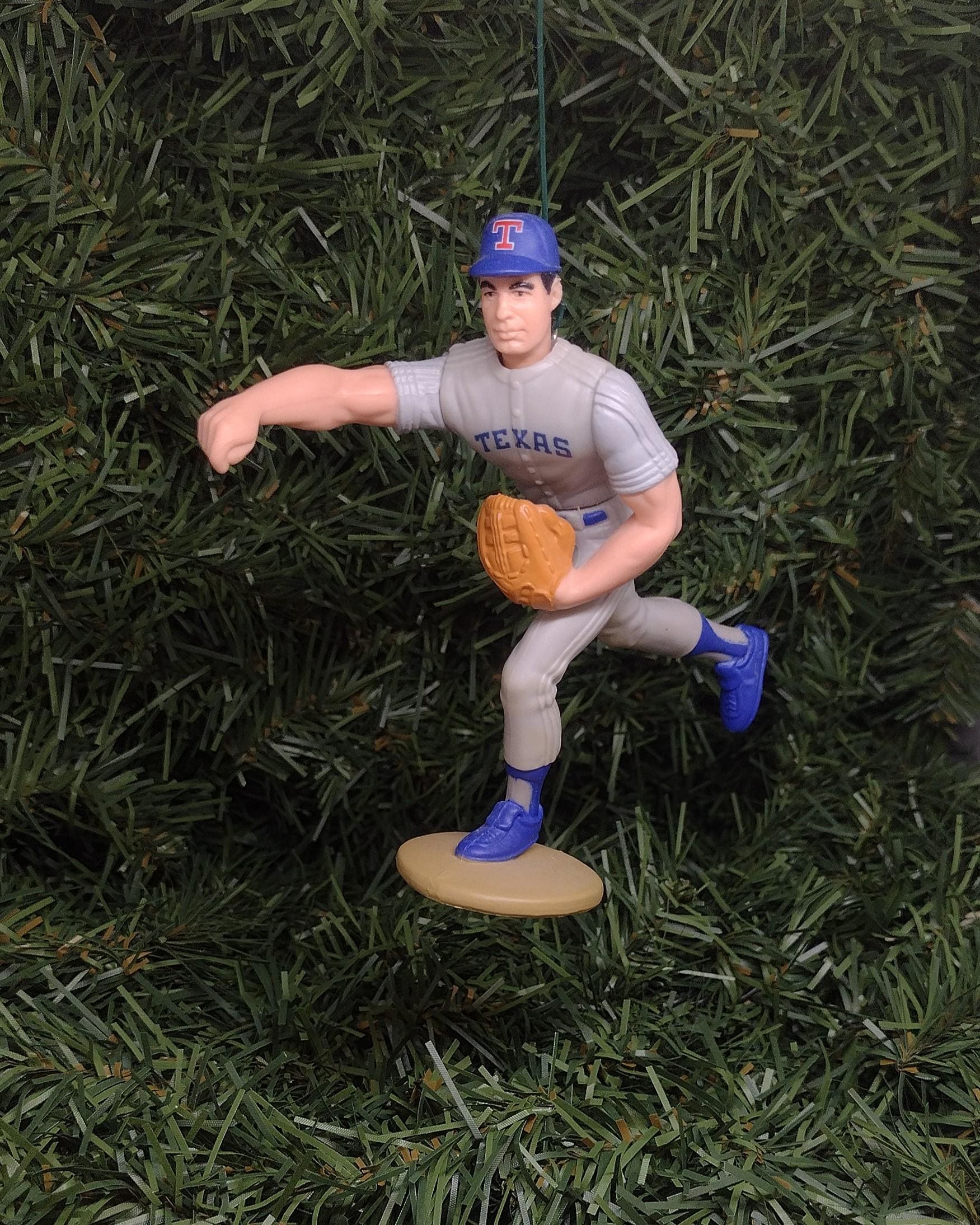 TEXAS RANGERS ornaments MLB baseball Christmas gift Juan Gonzalez/Jose Canseco/Kevin Brown unique Xmas tree decoration