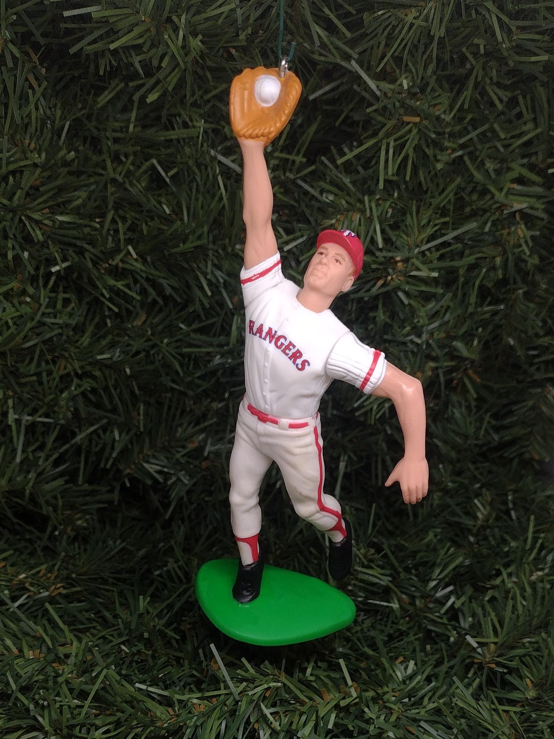 TEXAS RANGERS Ornaments MLB baseball Christmas Gift Ivan Rodriguez/Juan Gonzalez/Will Clark Xmas Tree Decoration