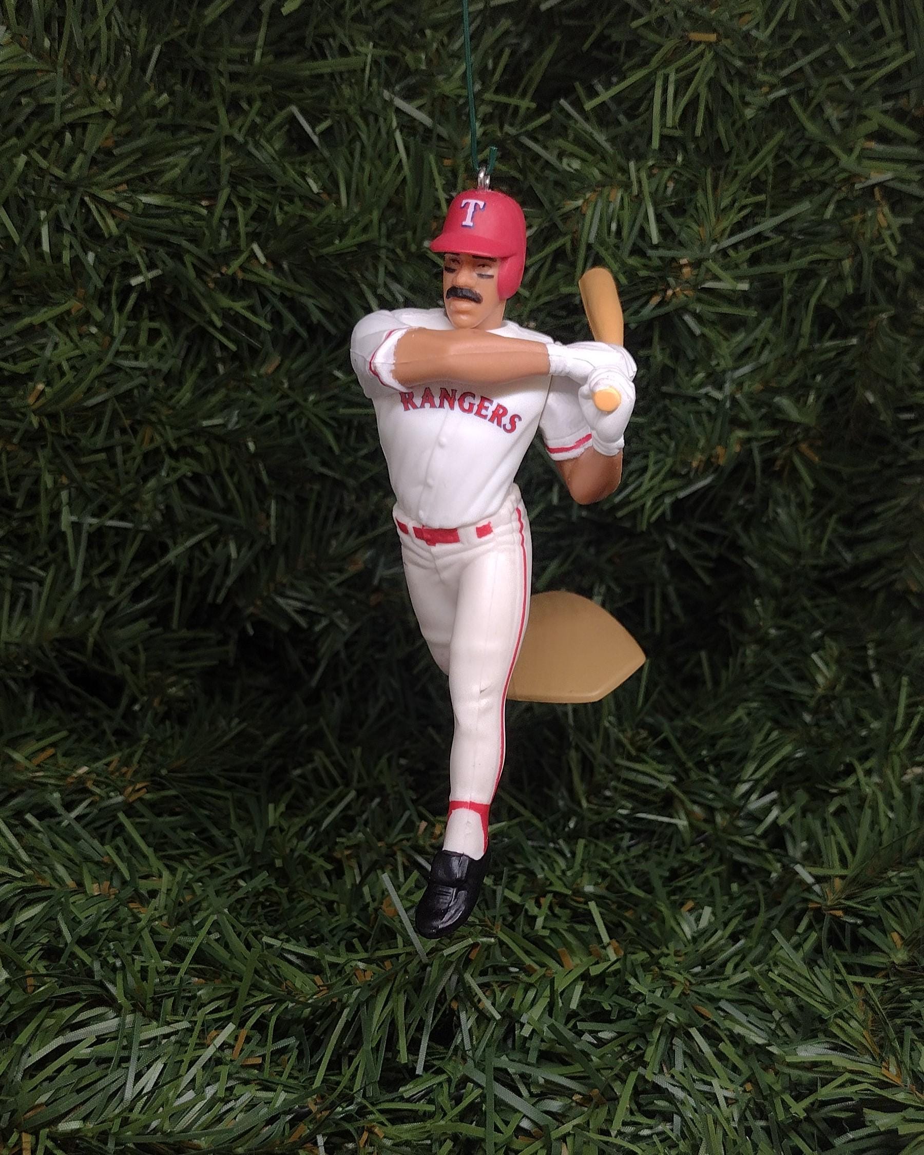 TEXAS RANGERS ornaments MLB baseball Christmas gift Juan Gonzalez/Jose Canseco/Kevin Brown unique Xmas tree decoration