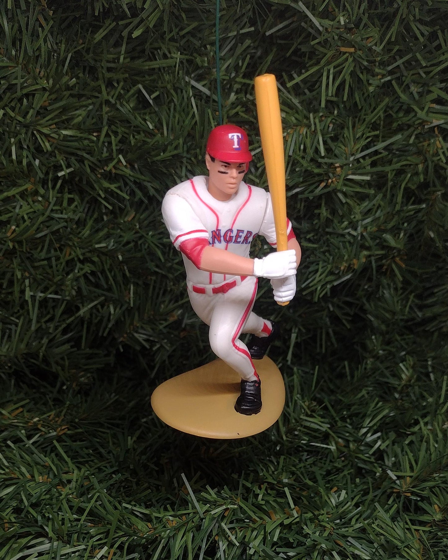 TEXAS RANGERS ornaments MLB baseball Christmas gift Juan Gonzalez/Jose Canseco/Kevin Brown unique Xmas tree decoration