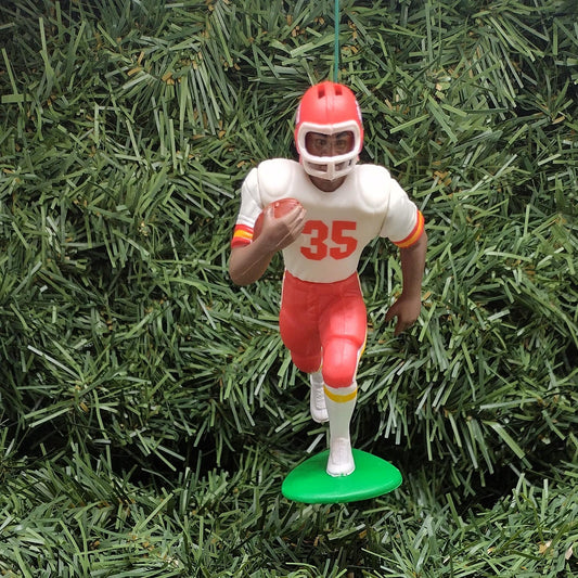 KANSAS CITY CHIEFS ornament Christmas tree decoration Christian Okoye unique xmas gift idea nfl football figure