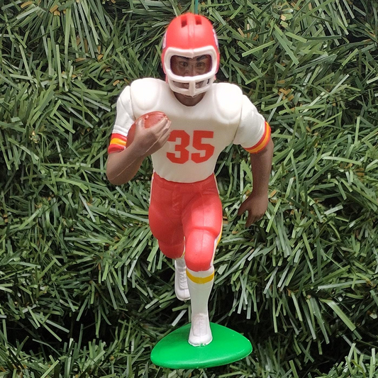 KANSAS CITY CHIEFS Ornament Christmas Gift Christian Okoye NFL Football Figure