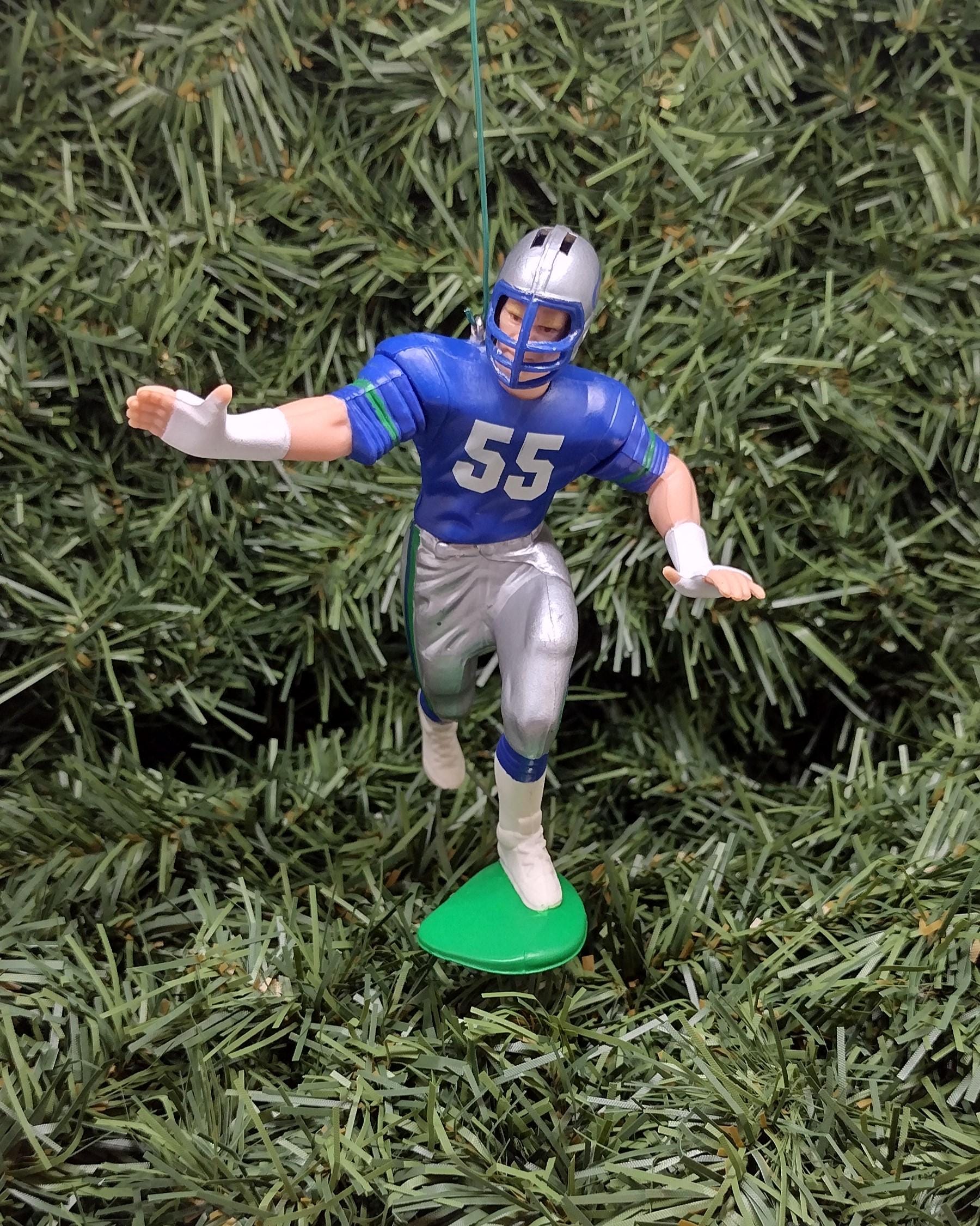 Brian Bosworth SEATTLE SEAHAWKS Christmas tree Ornament xmas nfl football figure unique gift