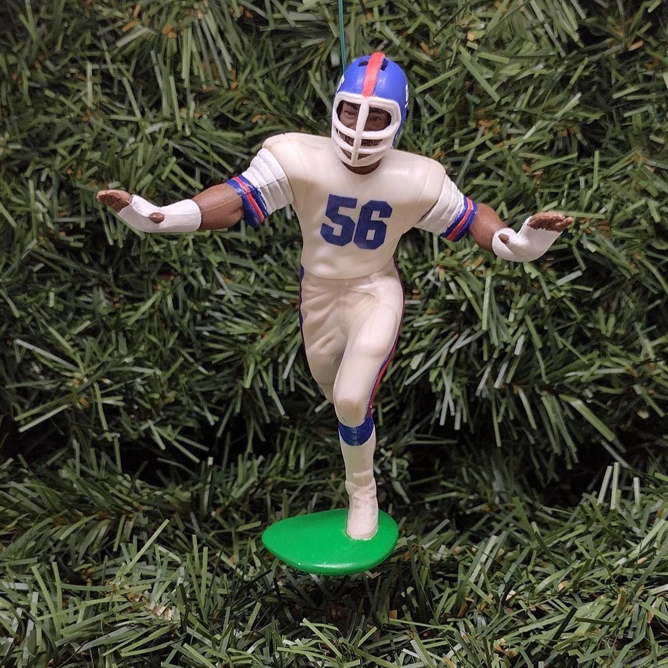 Lawrence Taylor NEW YORK GIANTS Ornament Christmas Gift Idea Nfl Football Figure Unique Xmas Tree Decoration
