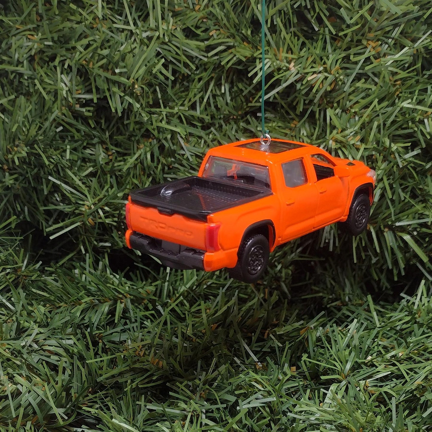 TOYOTA TUNDRA Ornament Christmas Tree Decoration Unique Gift Idea 2022 TRD Pro Truck Orange 2023 2024