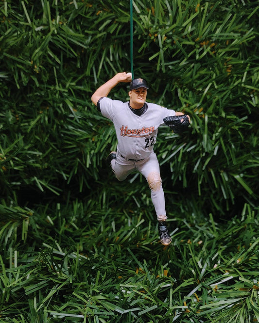 HOUSTON ASTROS Roger Clemens Christmas Ornament mlb Baseball Figure Unique Gift Idea Xmas Tree Decoration