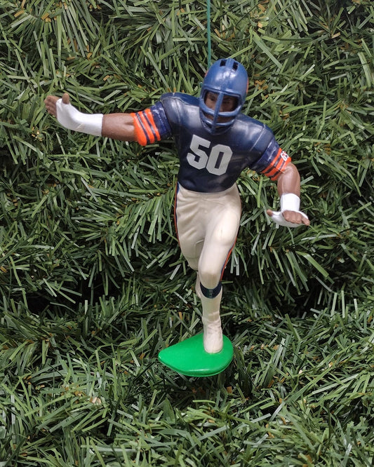Mike Singletary CHICAGO BEARS Christmas tree ornament xmas nfl football figure unique gift idea