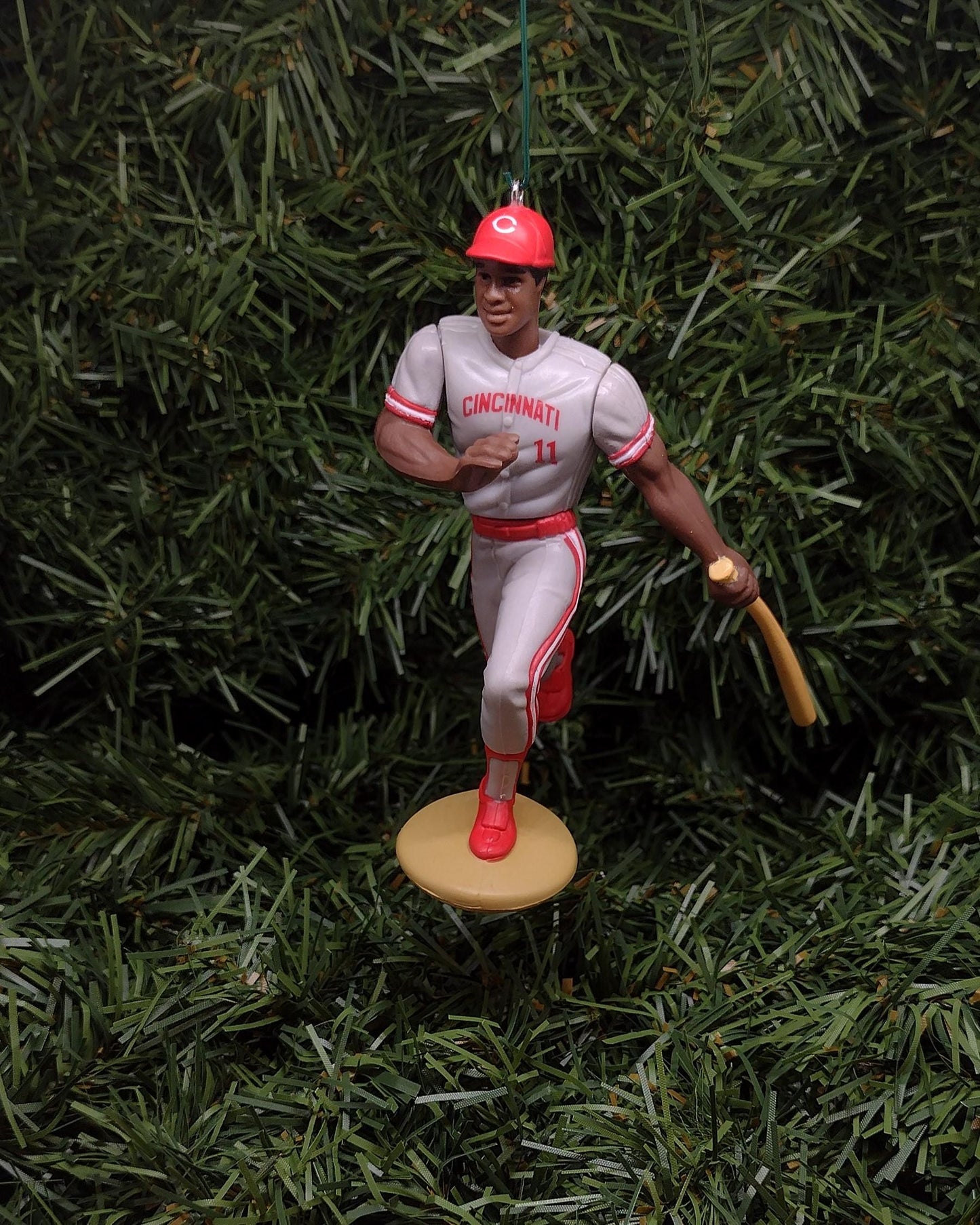 Barry Larkin CINCINNATI REDS Ornament Christmas Tree Decoration MLB Baseball Figure Unique Gift Idea