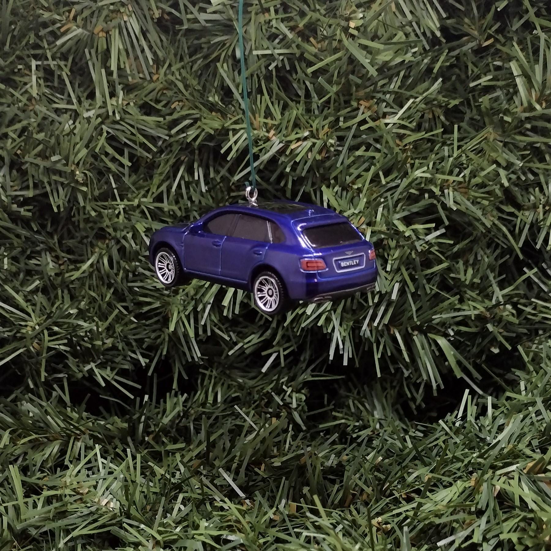 Bentley Bentayga Ornament Christmas Tree Decoration Luxury SUV Unique Gift Idea 2015-2020
