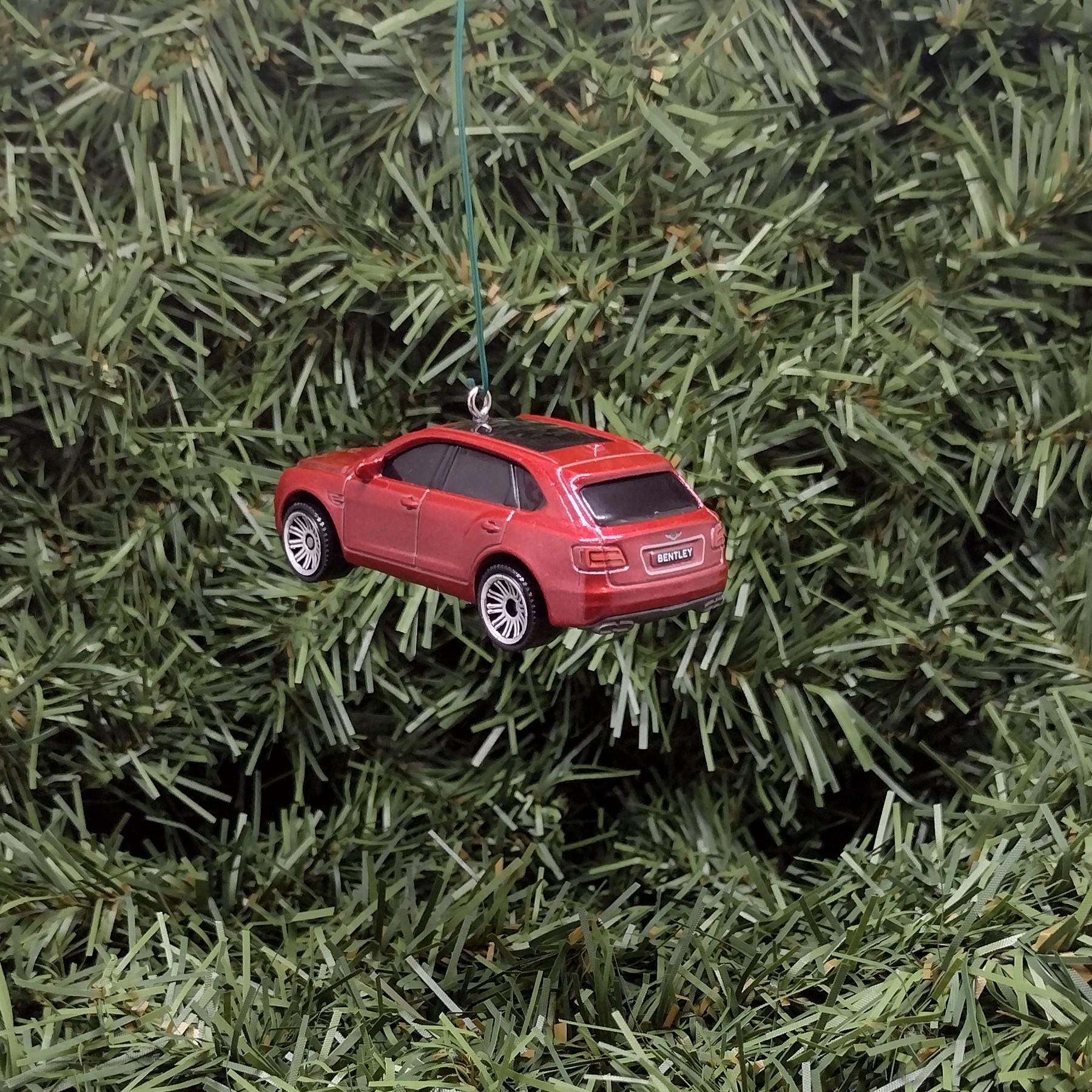 Bentley Bentayga Ornament Christmas Tree Decoration Luxury SUV Unique Gift Idea 2015-2020