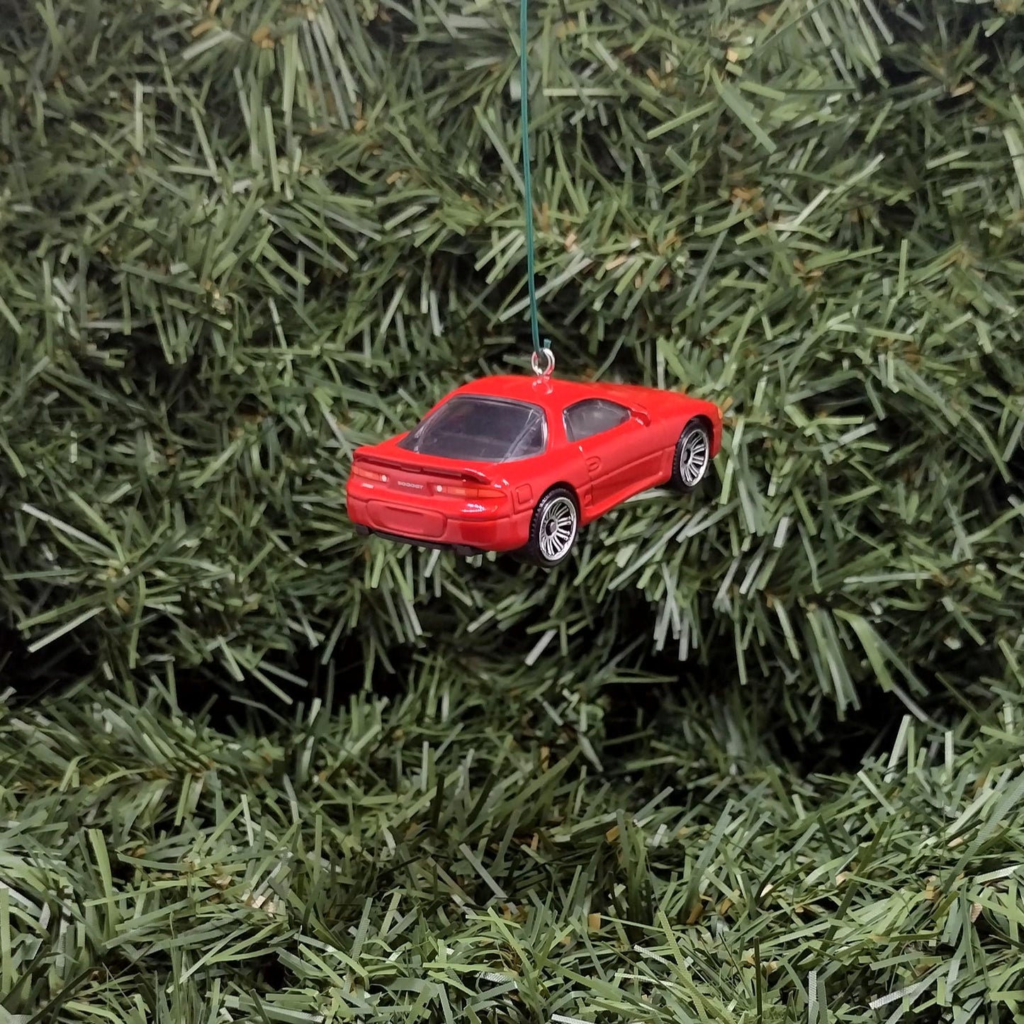 Mitsubishi 3000GT Christmas Ornament Fun Gift Idea for Car Enthusiast or Man Cave Unique Xmas Tree Decoration