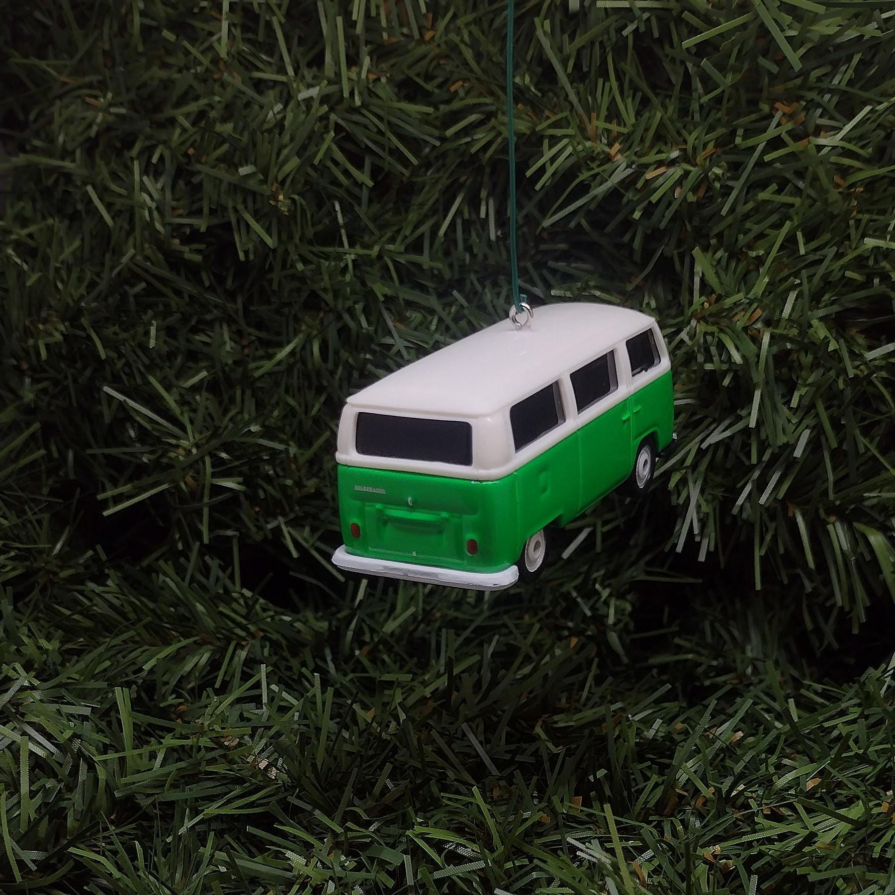 VW Bus Ornament Christmas tree decoration fun automotive gift Volkswagen Van olp