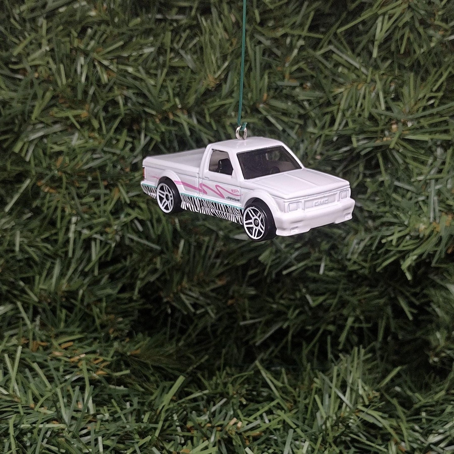1991 GMC Cyclone Truck Ornament Christmas Gift Idea General Motors Sporty Pickup Xmas Tree Decoration