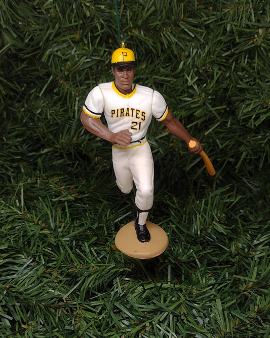 Roberto Clemente Pittsburgh Pirates Ornament Christmas Gift Idea MLB Baseball Figure Unique Xmas Tree Decoration