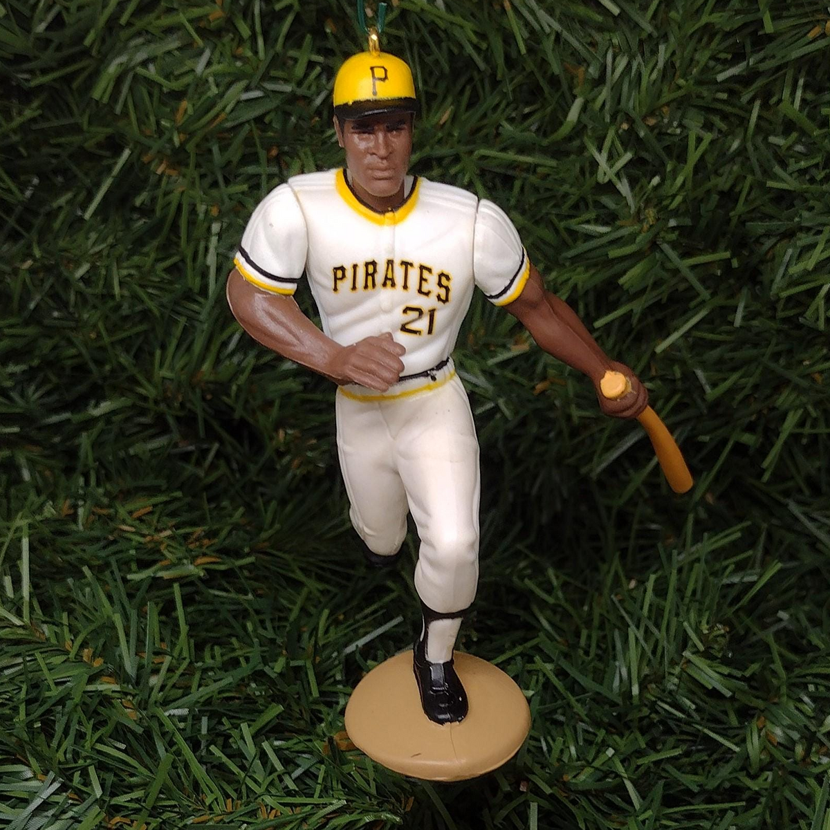Roberto Clemente Pittsburgh Pirates MLB Christmas Ornament Baseball Figure Unique Xmas Decoration Gift