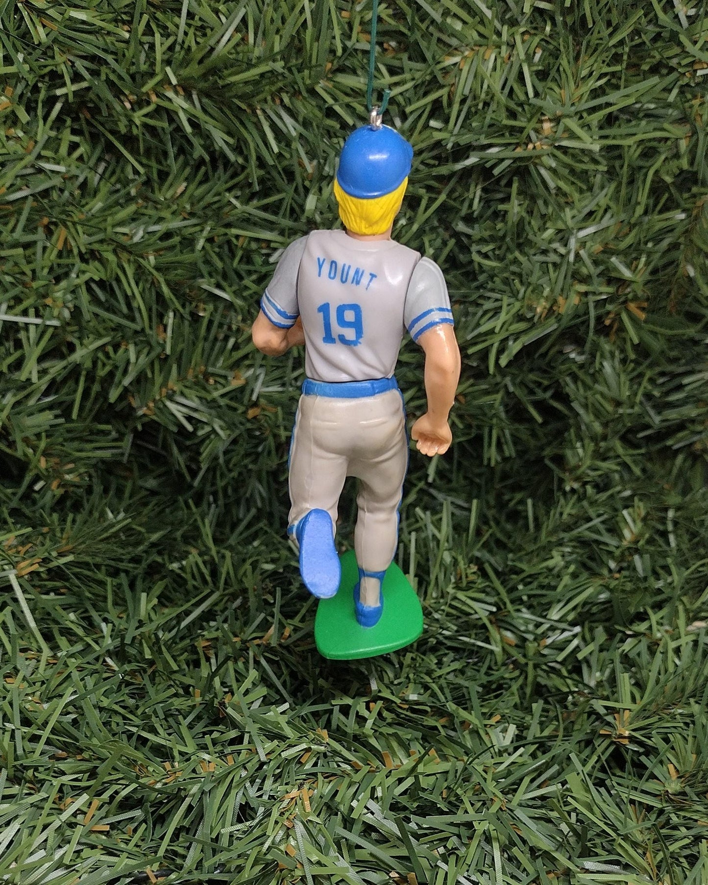 Robin Yount MILWAUKEE BREWERS Christmas tree ornament MLB baseball xmas figure