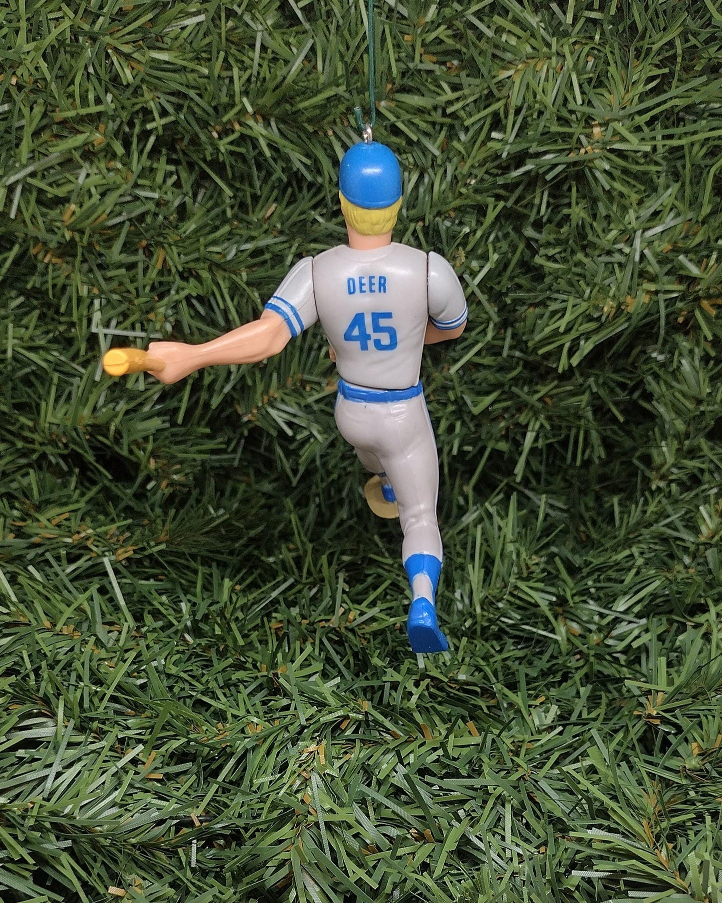 Robin Yount MILWAUKEE BREWERS Christmas tree ornament MLB baseball xmas figure
