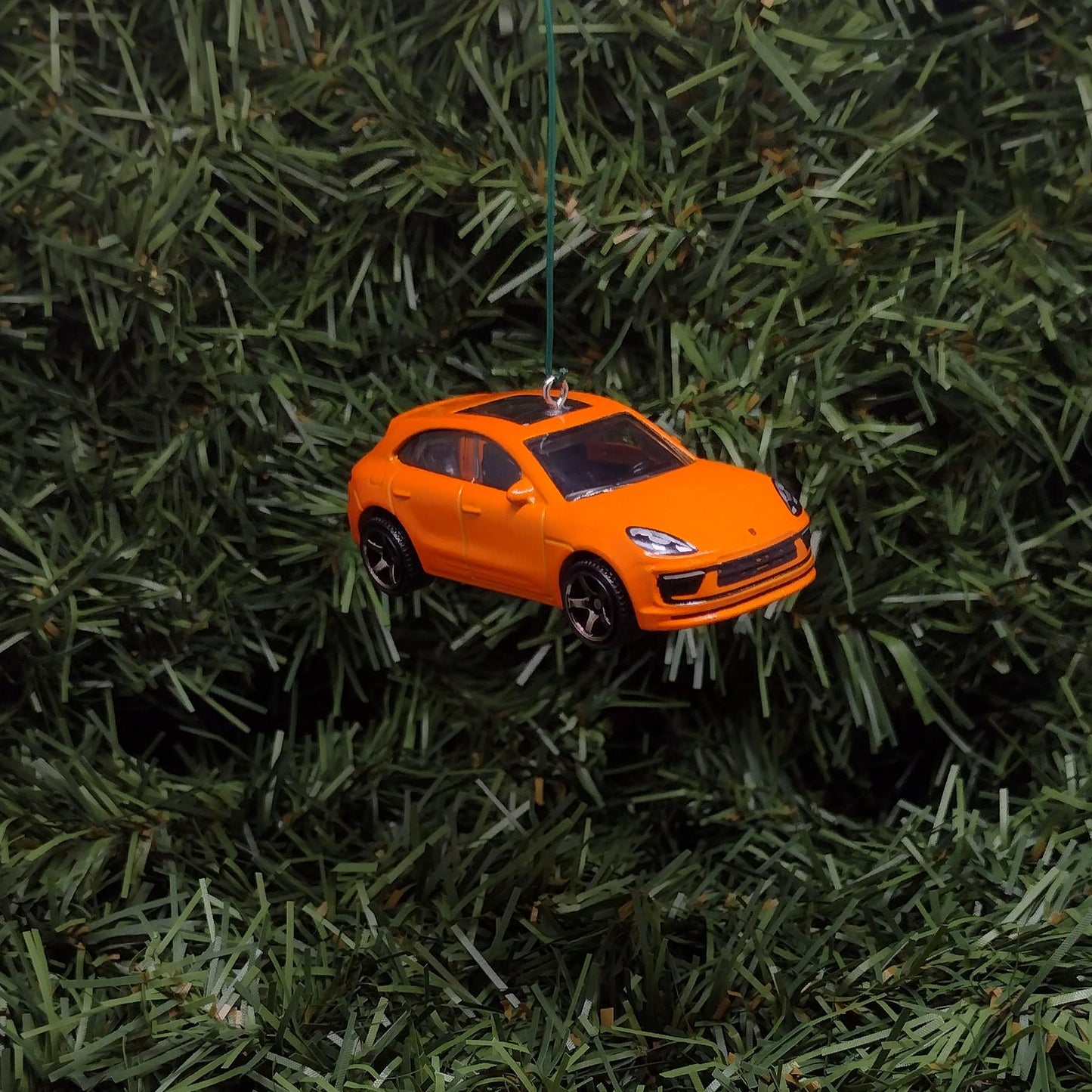 Porsche Macan Ornament Christmas Tree Decoration Unique Gift Idea 2021 2022 2023 Blue Orange