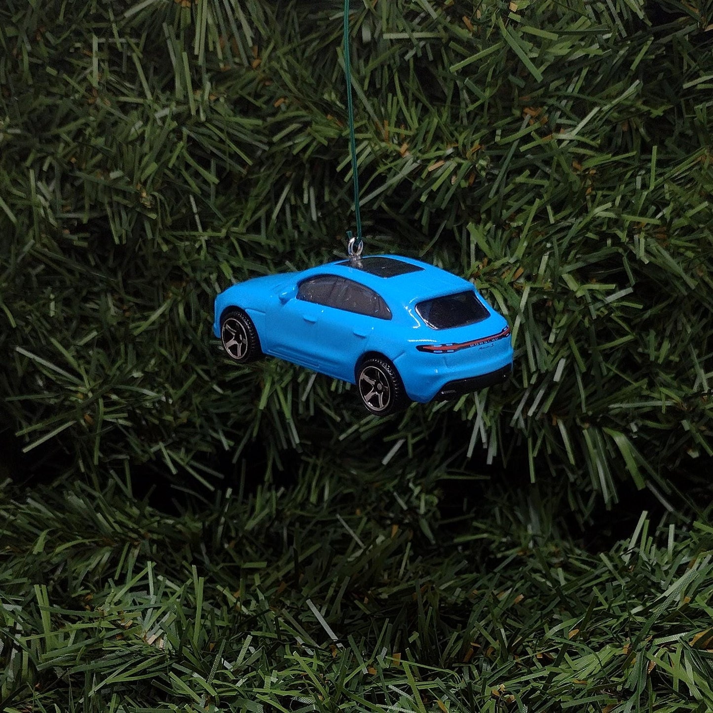 Porsche Macan Ornament Christmas Tree Decoration Unique Gift Idea 2021 2022 2023 Blue Orange