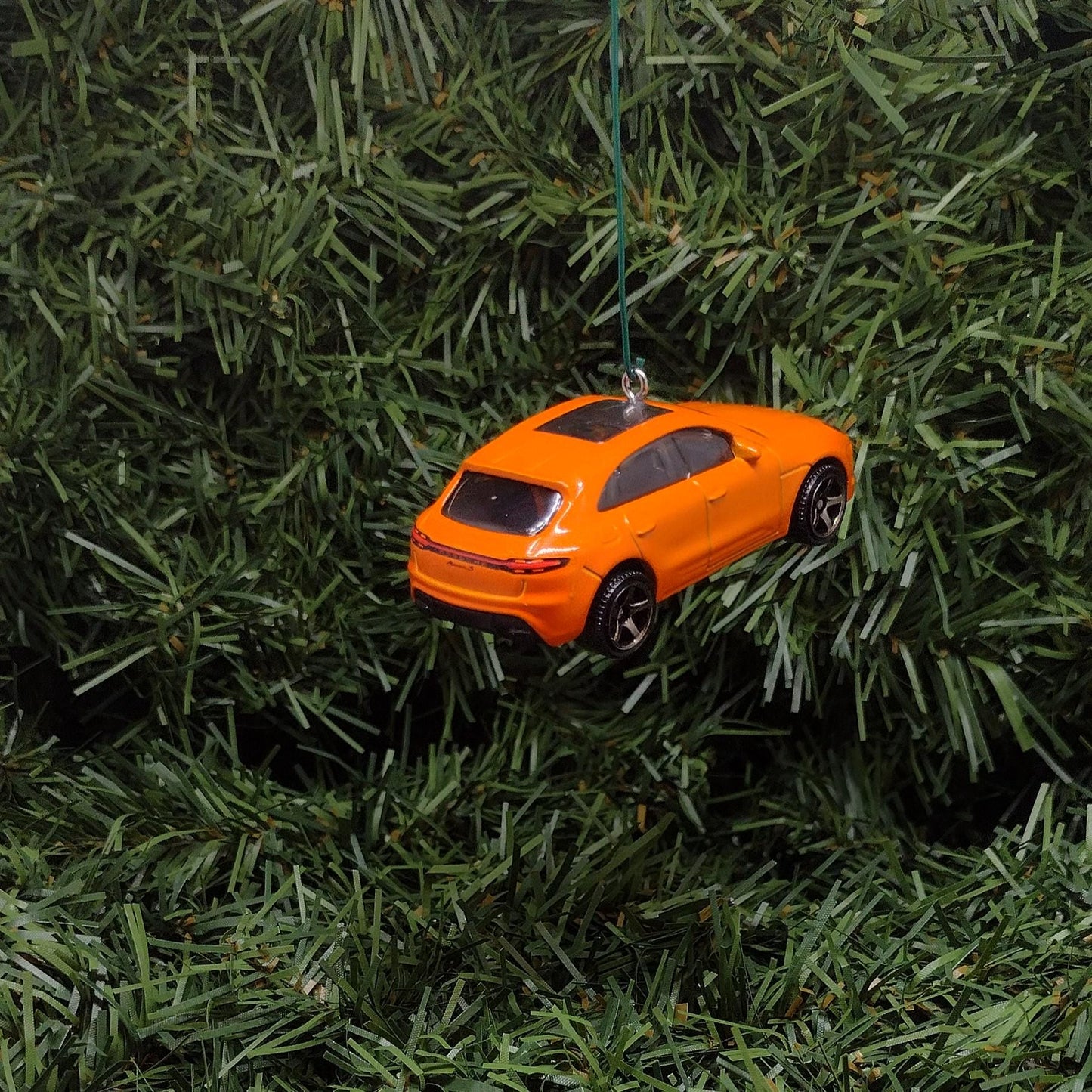 Porsche Macan Ornament Christmas Tree Decoration Unique Gift Idea 2021 2022 2023 Blue Orange