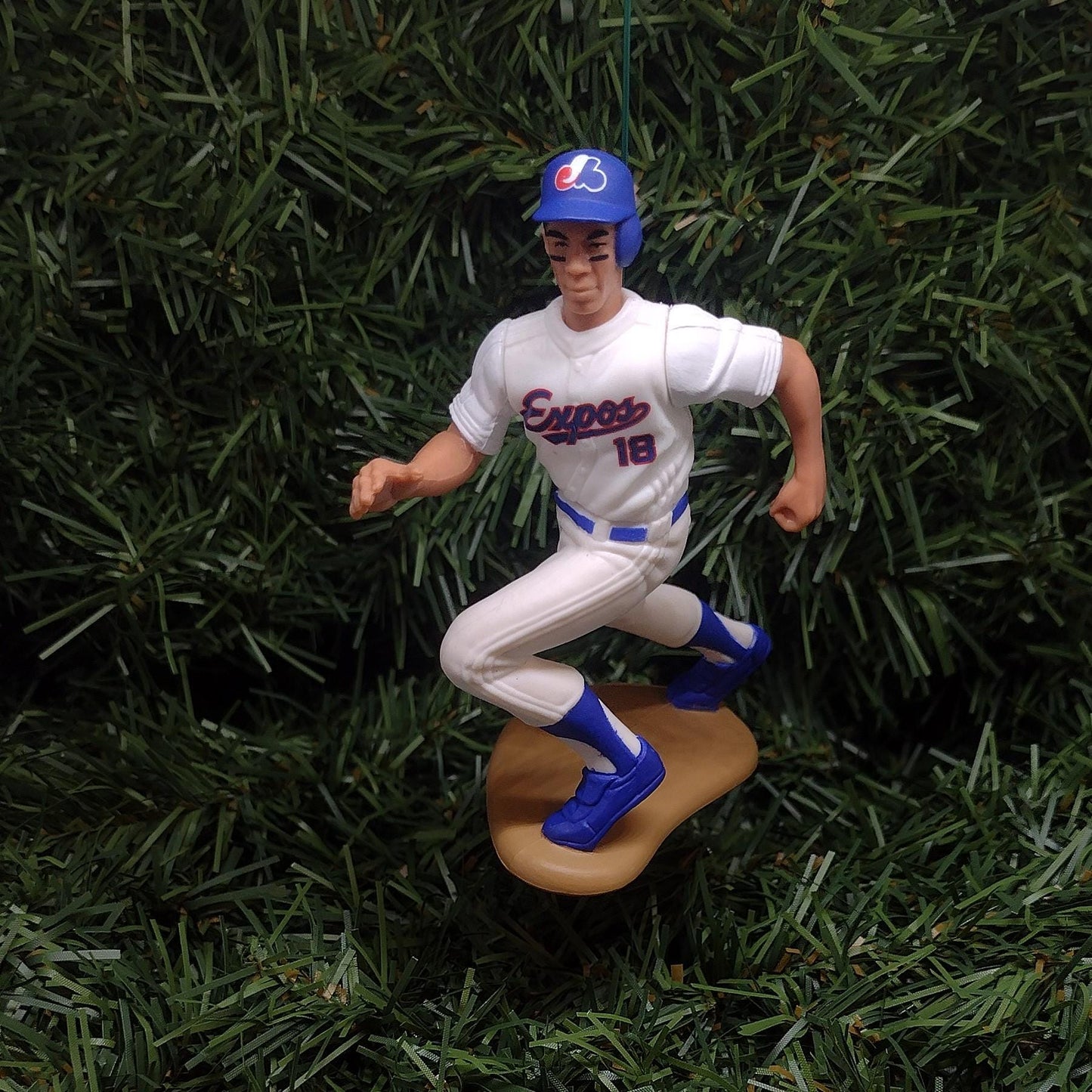 MONTREAL EXPOS ornaments Christmas tree decoration Tim Raines/Vladimir Guerrero/Cliff Floyd MLB baseball unique Xmas gift idea