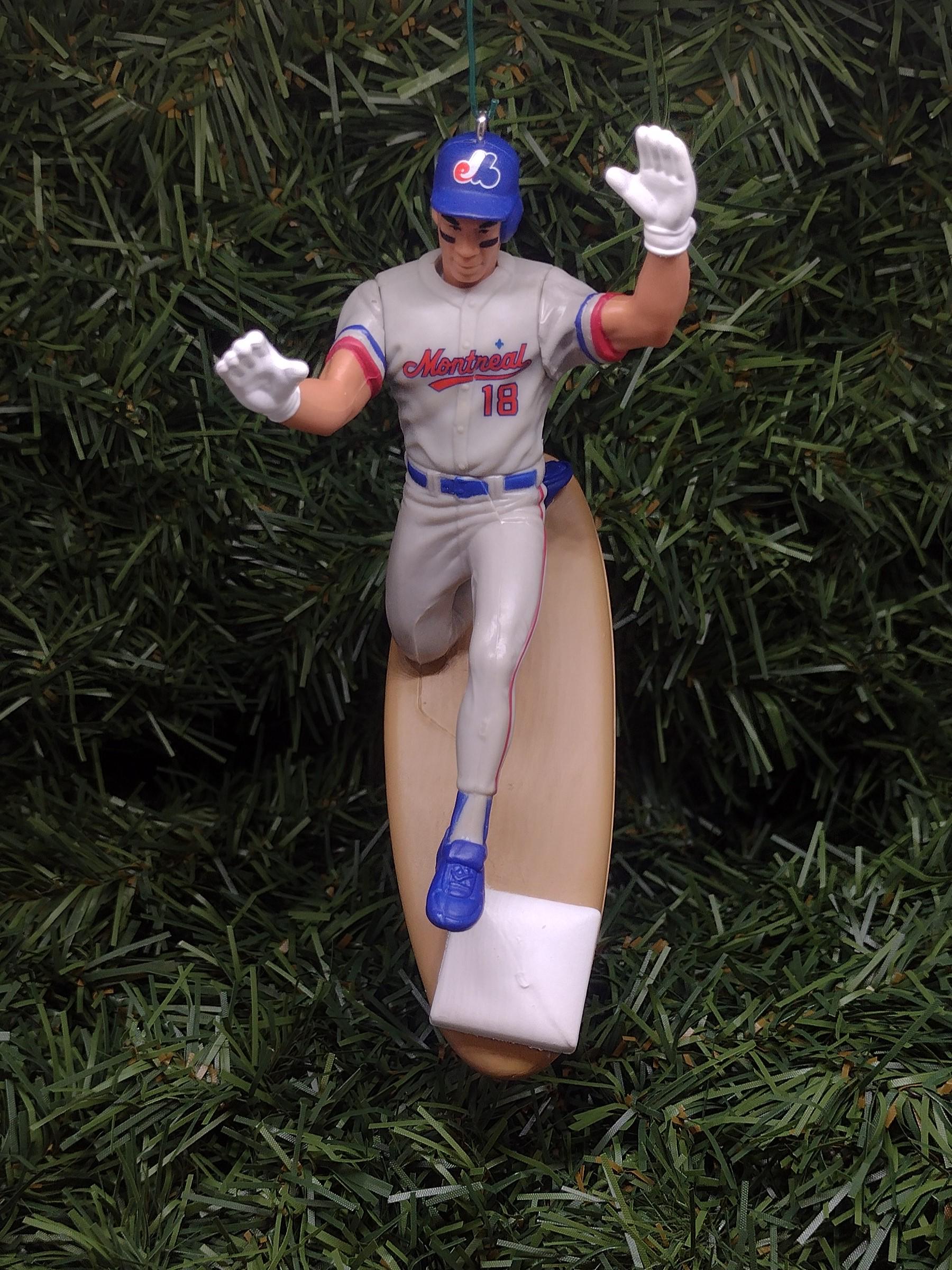 MONTREAL EXPOS Ornaments Christmas Tree decoration Tim Raines Vladimir Guerrero Delino DeShields Moises Alou MLB Baseball Unique Gift