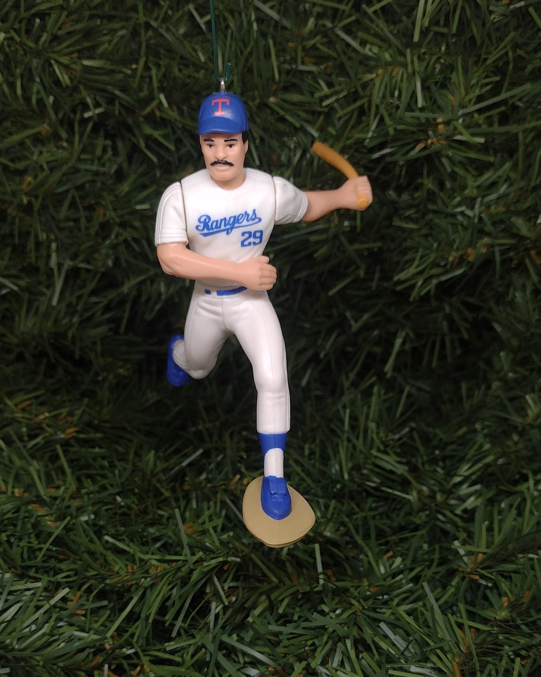 TEXAS RANGERS ornaments MLB baseball Christmas gift Juan Gonzalez/Jose Canseco/Kevin Brown unique Xmas tree decoration