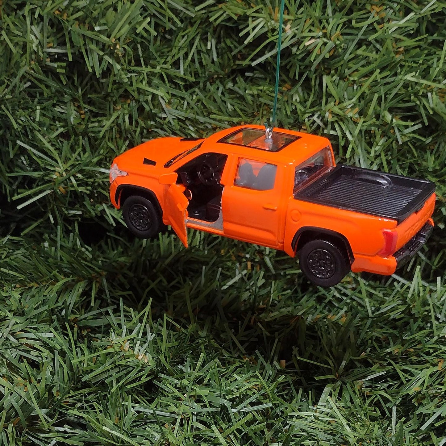 TOYOTA TUNDRA Ornament Christmas Tree Decoration Unique Gift Idea 2022 TRD Pro Truck Orange 2023 2024